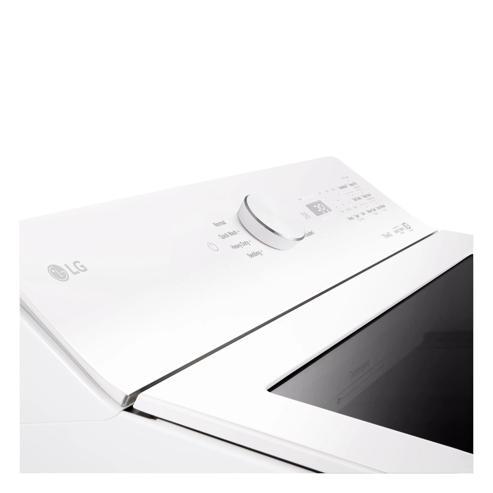 LG White Mega Capacity Smart Top Load Washer with 4-Way® Agitator (5.6 Cu. Ft) - WT8205CW - Image 4