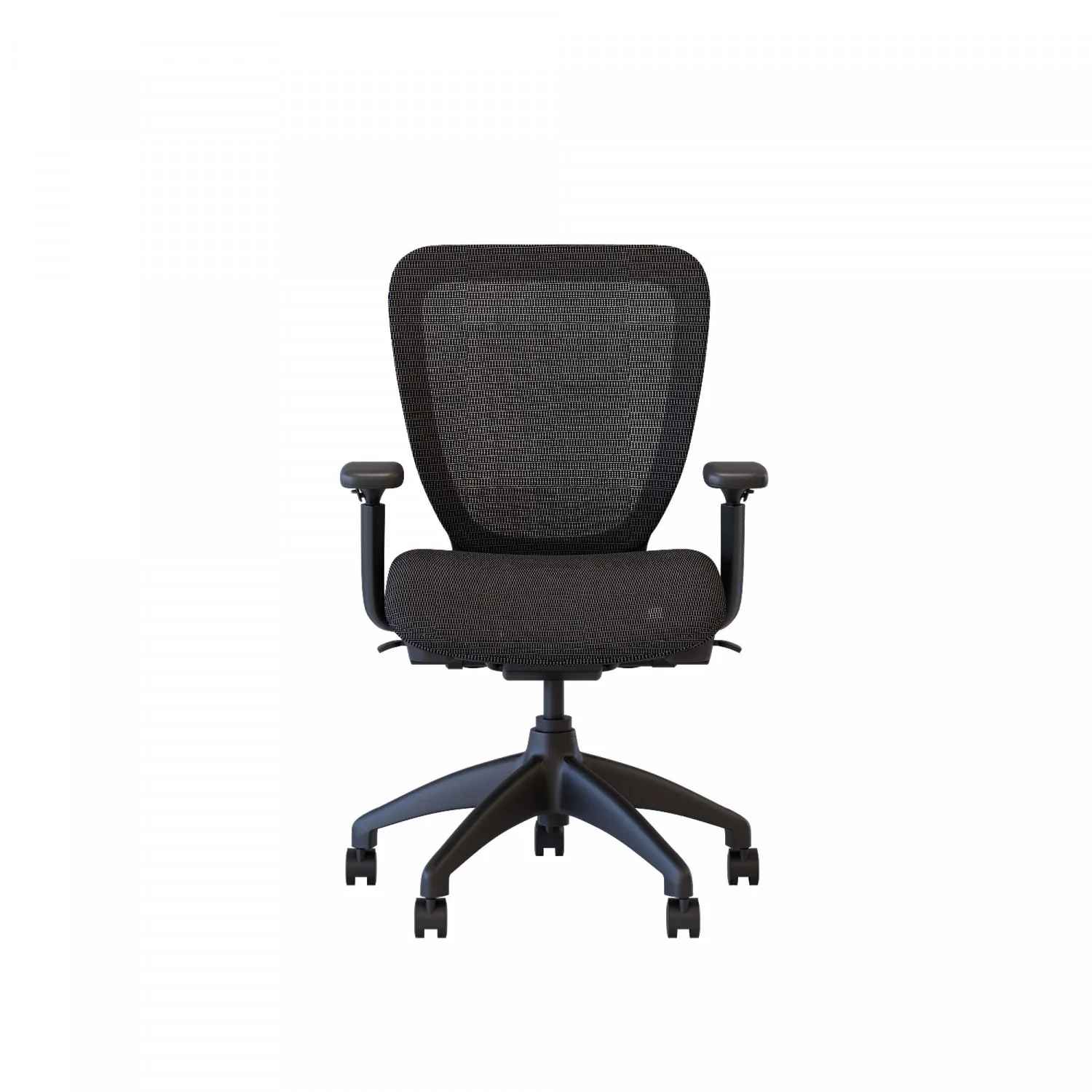 Liam Office Chair - Black - Image 2