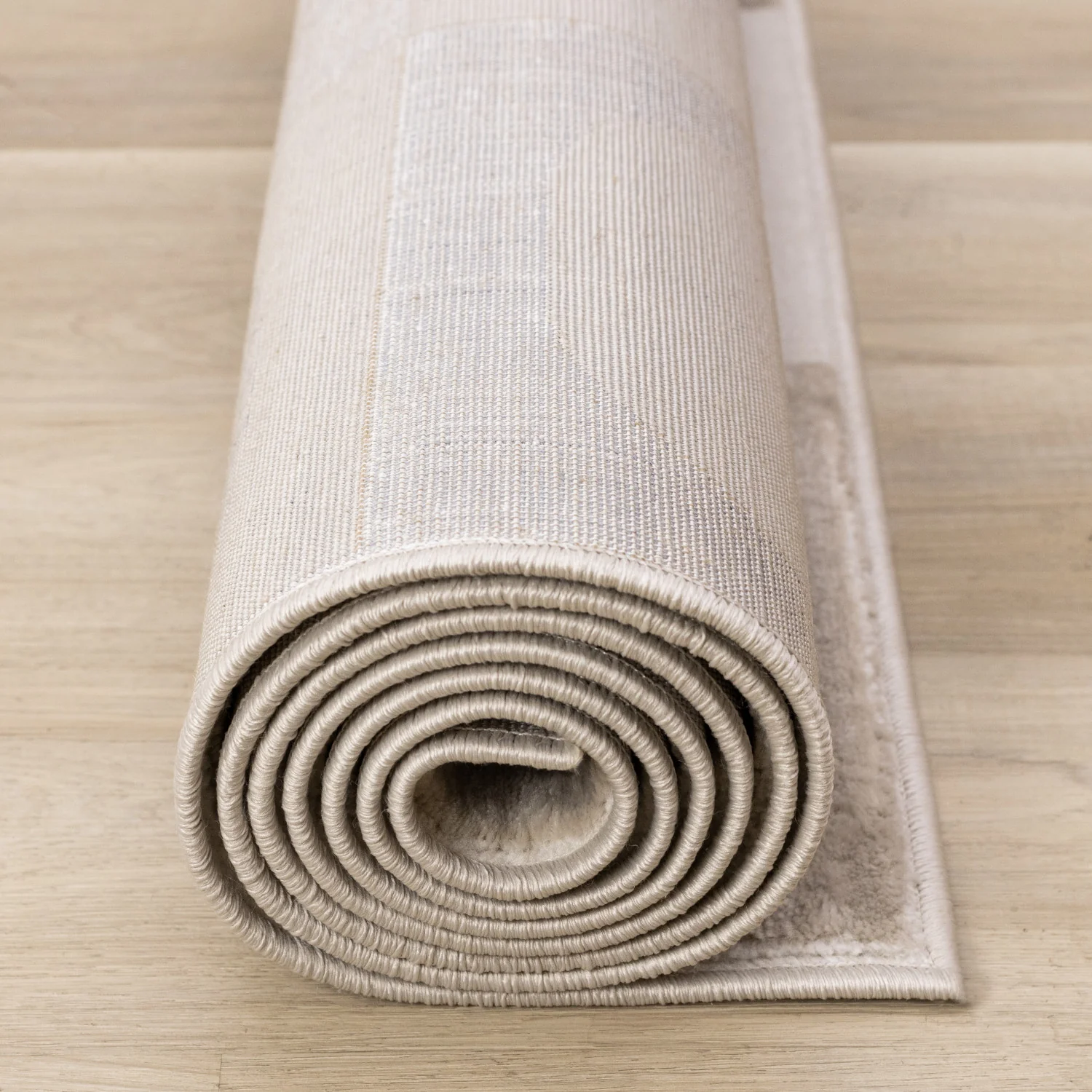 Logan Contemporary Modern Area Rug - 5' X 8' - Beige/Cream - Image 13