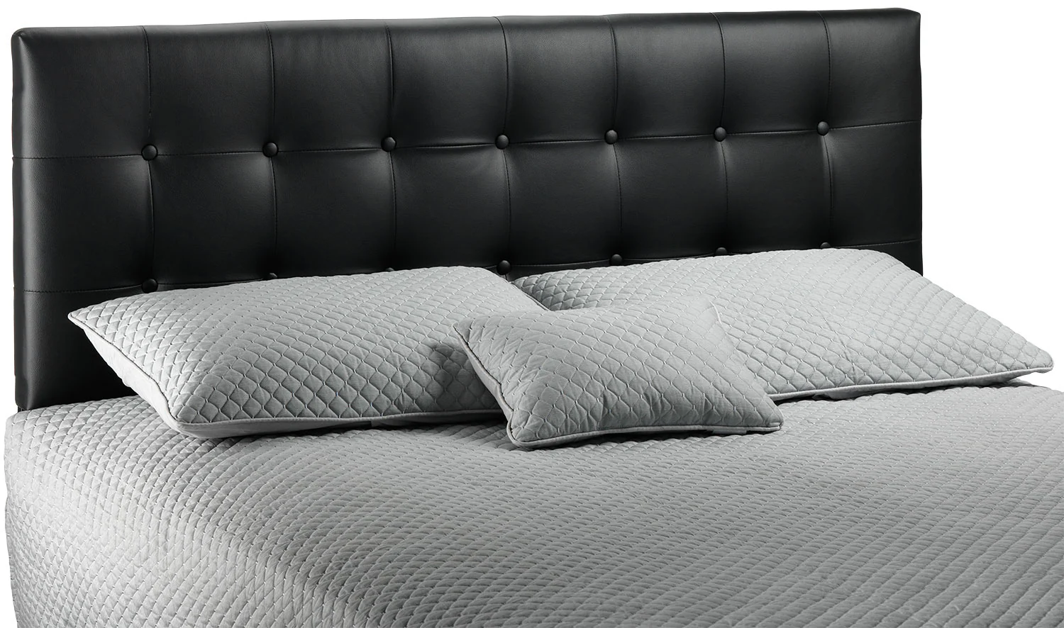 Lombardi King Headboard - Black
