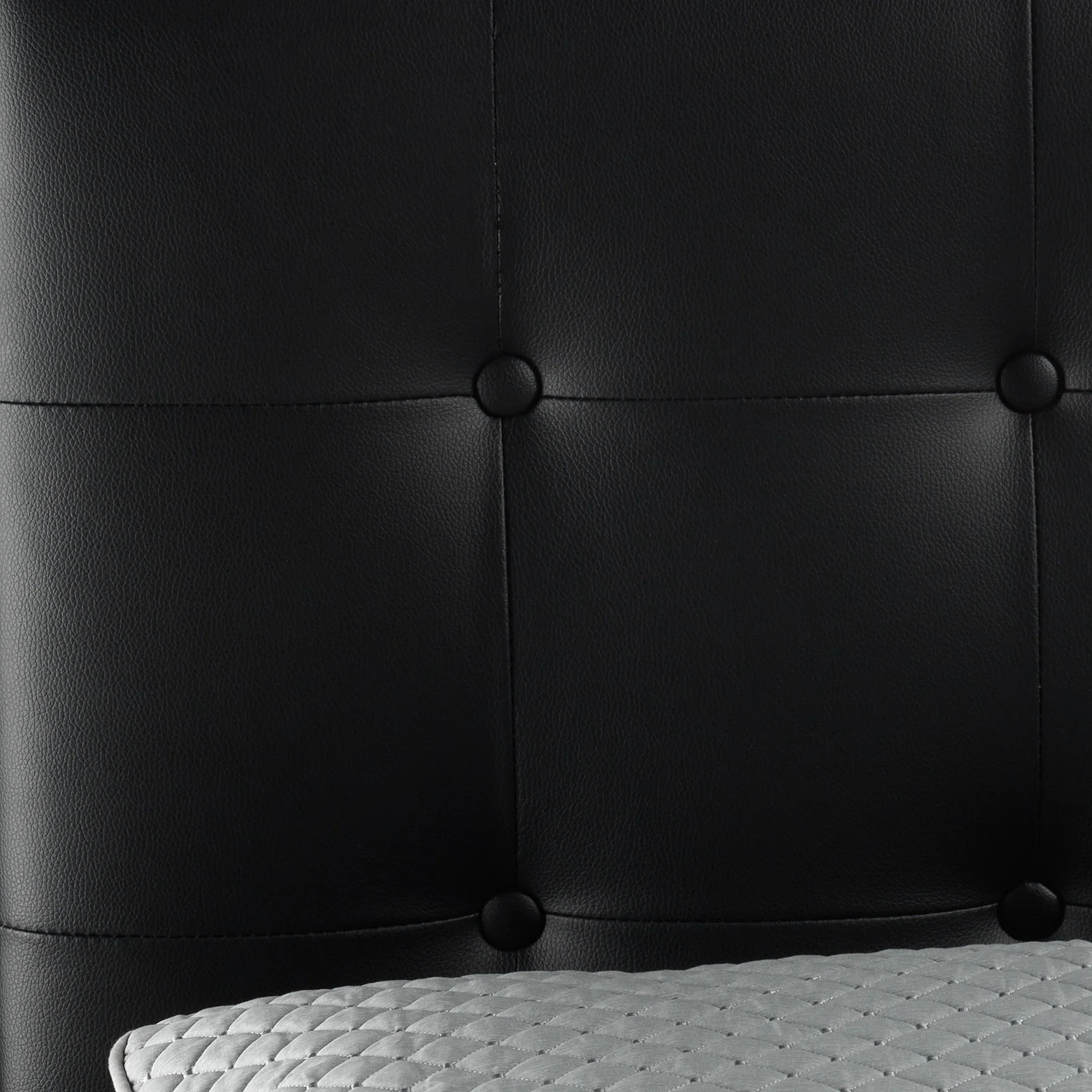 Lombardi King Headboard - Black - Image 2