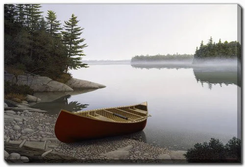 Lone Paddle Wall Art - Neutral - 16 X 20