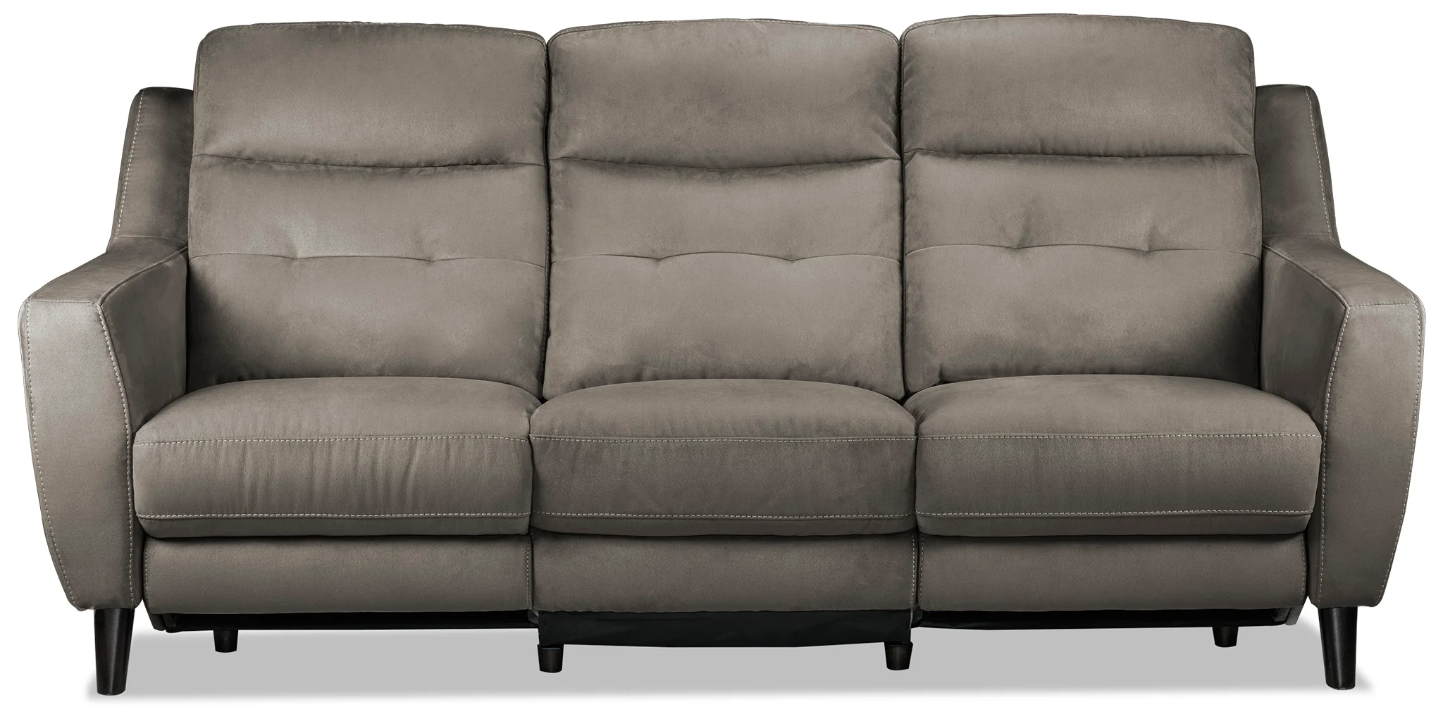 Lucas Power Reclining Sofa - Dark Grey - Image 2