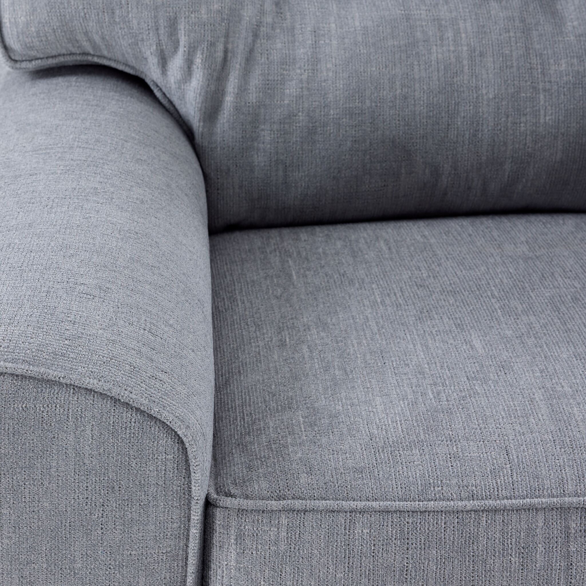 Mackay Sofa and Loveseat Set - Grey - Image 4