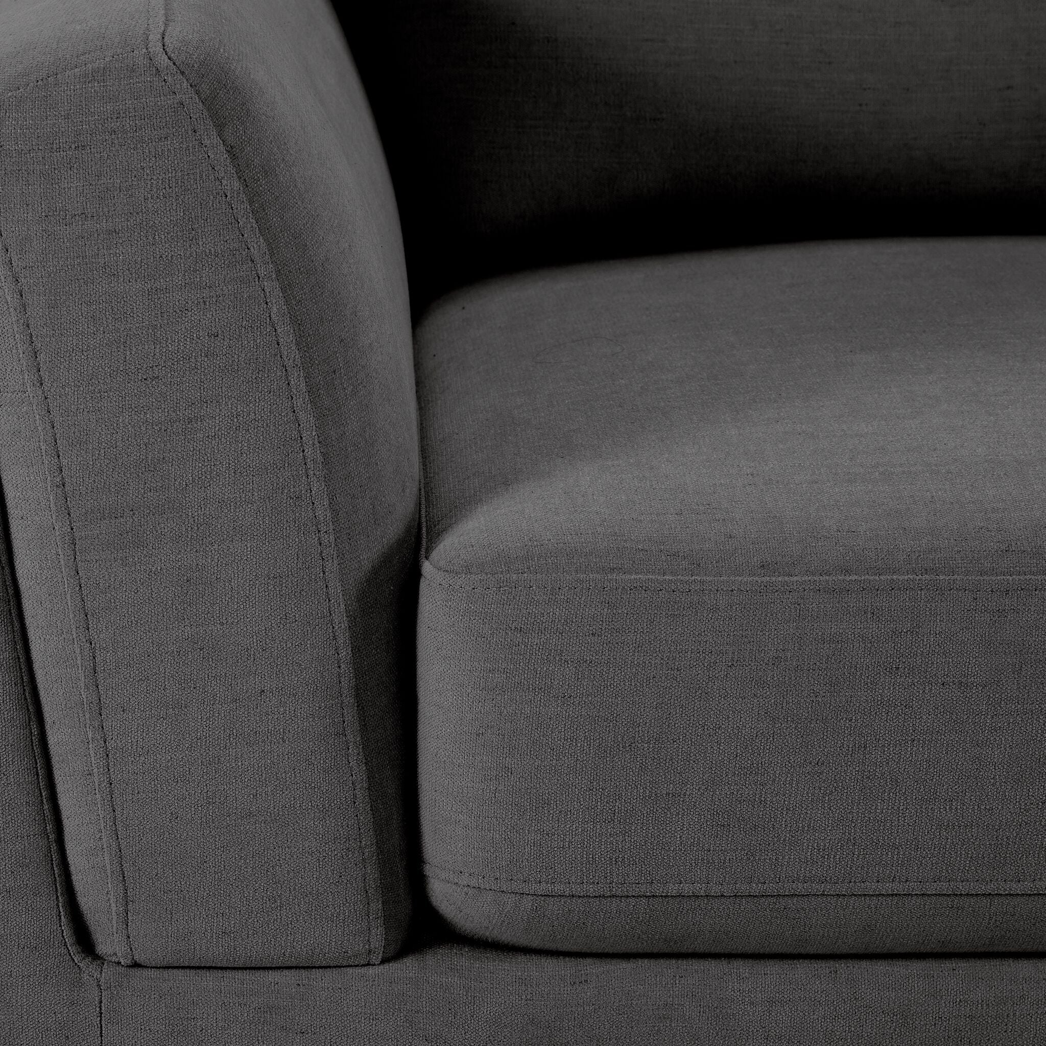 Madrid Sofa and Chair Set - Grey - Image 4