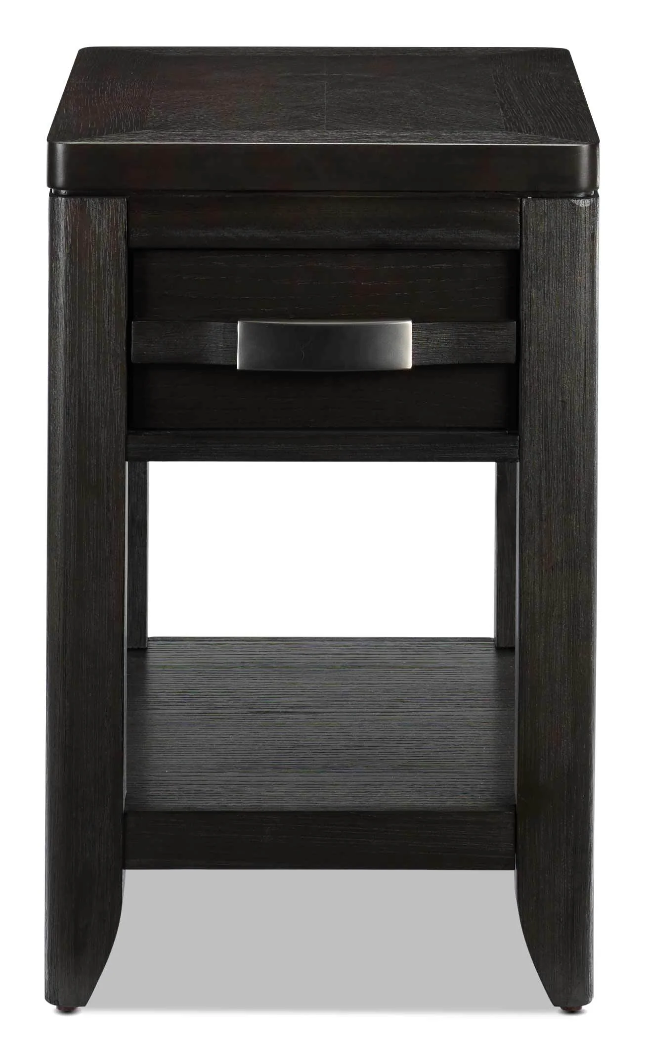 Manila 24" Chairside Table - Brown - Image 2
