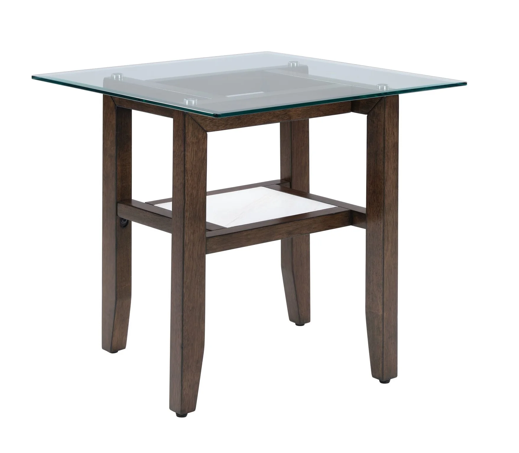 Mars 24" End Table - Dark Brown - Image 2