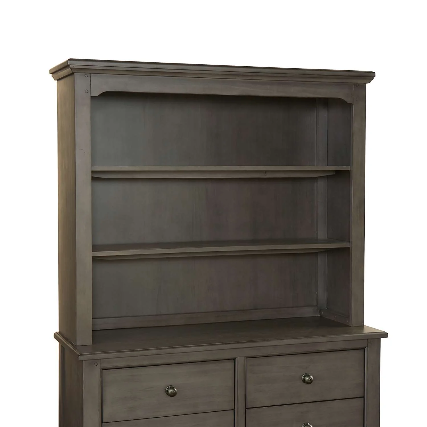 Martina Hutch/Floor Bookcase - Grey Dusk - Image 2