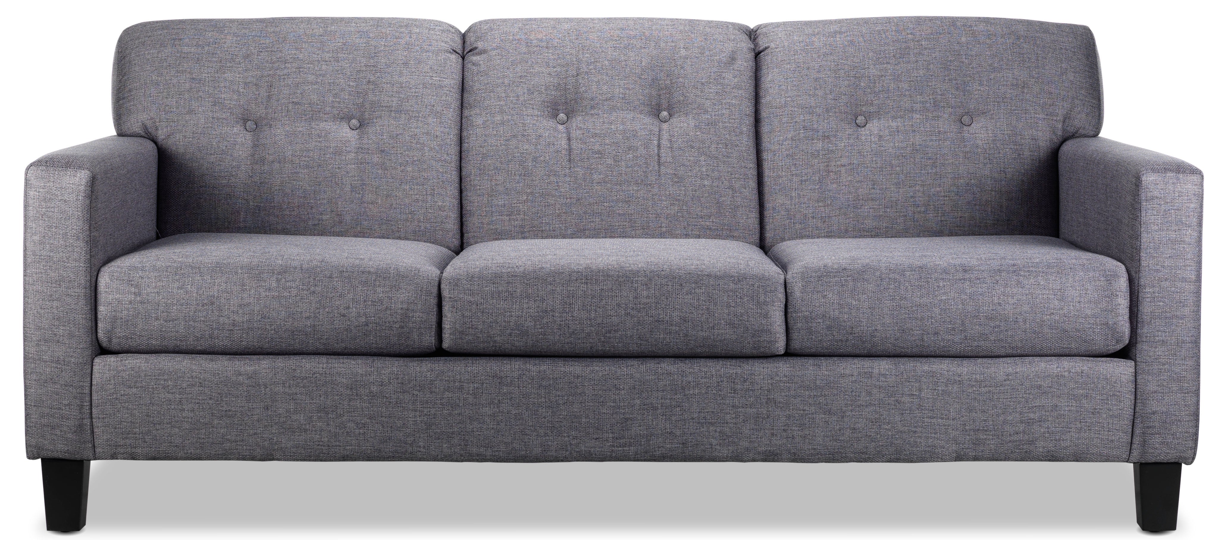 Merlin Sofa and Chair Set - Grey - Image 2