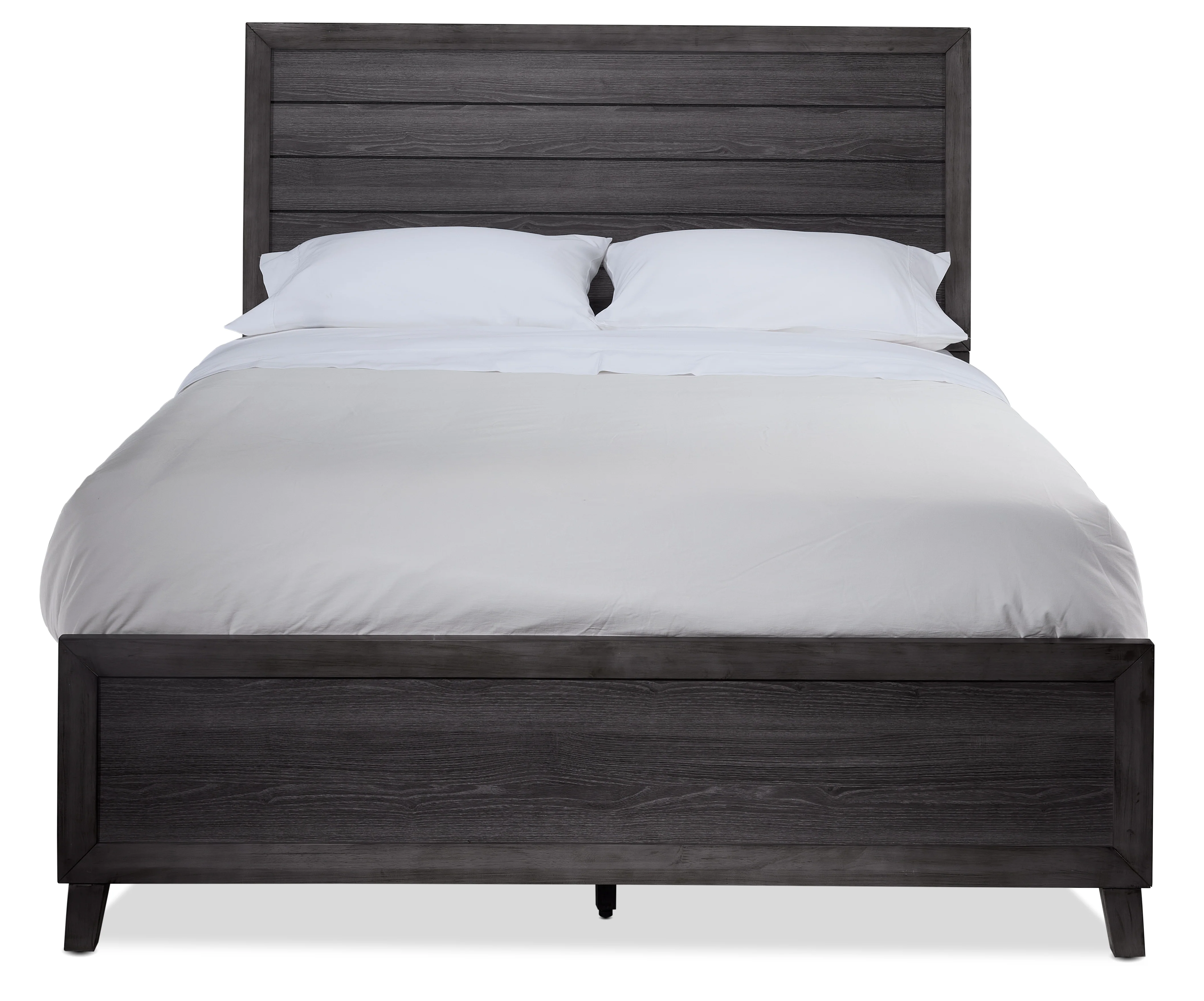 Miller 3-Piece King Panel Bed - Grey - Image 2