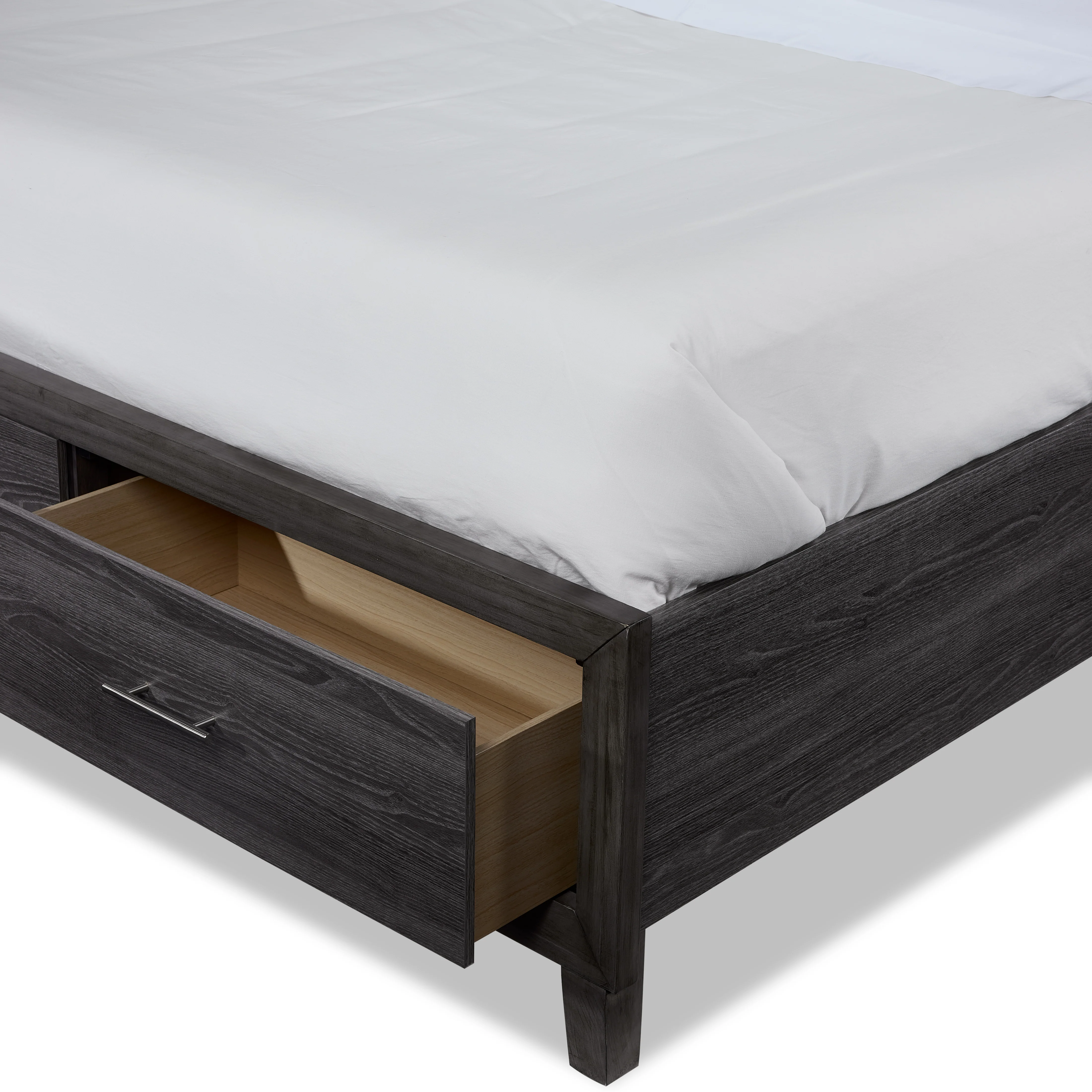 Miller 3-Piece King Storage Bed - Grey - Image 6