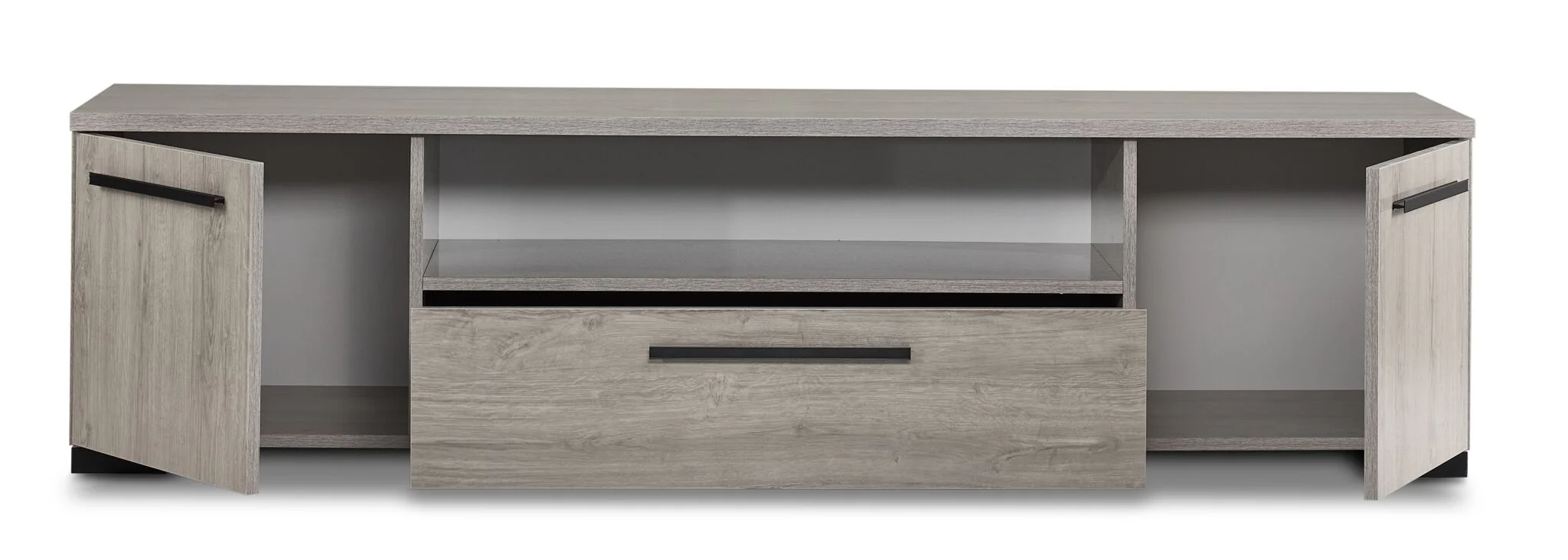 Monaco 76" TV Stand - Grey - Image 3