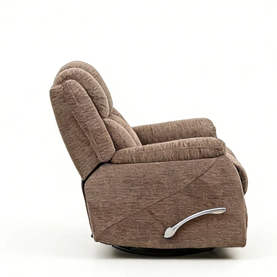 Morocco Swivel Recliner - Brown - Image 3