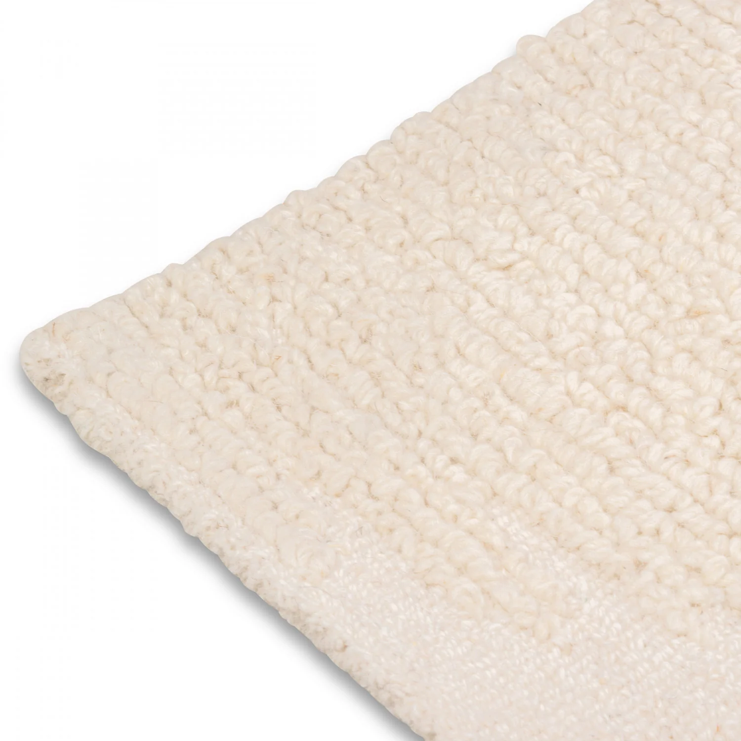 Morris Diamonds Rug - 5' x 8' - Soft Cream - Image 2