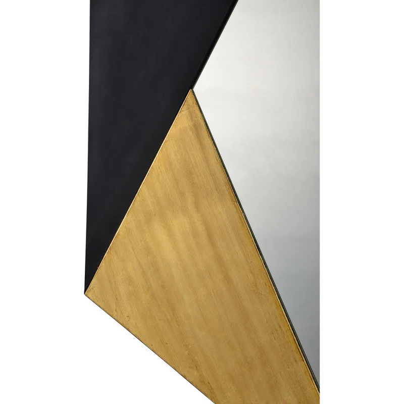 Nanny Mirror - Gold Leaf/Black - Image 3