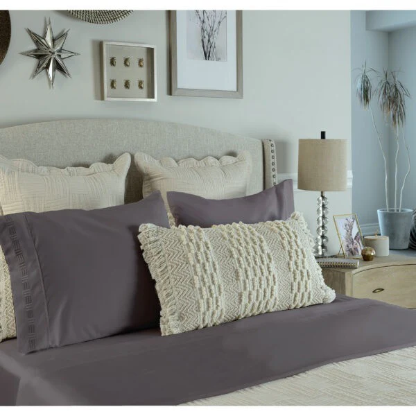 Nilus Full Sheet Set - Dark Grey