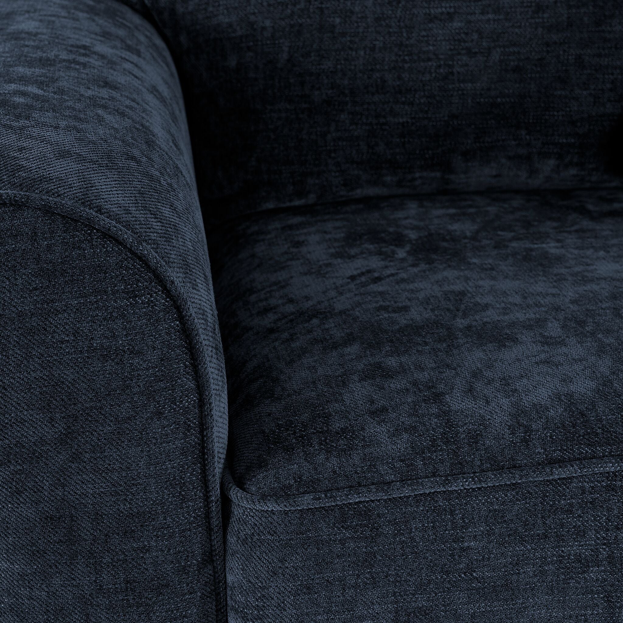 Noche Chair and a Half - Navy - Image 3