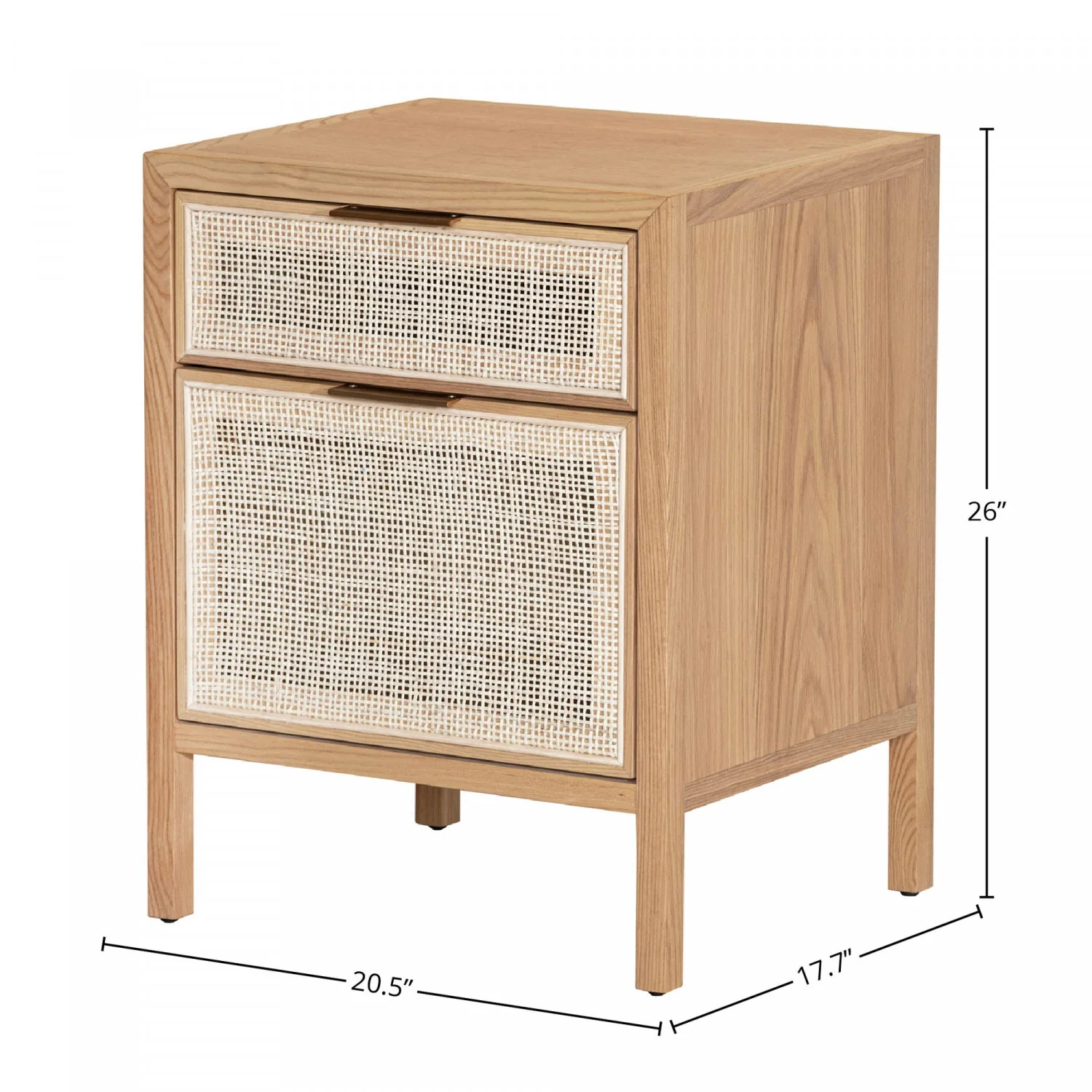 Nurelle Filing Cabinet - Natural - Image 2
