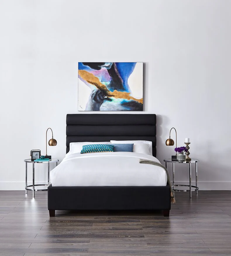Orchid 3-Piece King Bed - Black - Image 2
