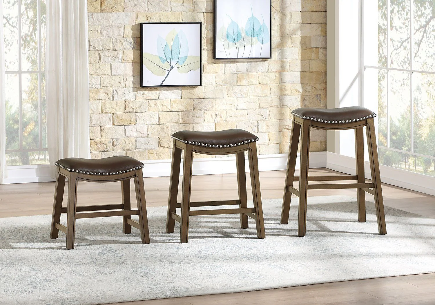 Ordway Counter Stool - Brown - Image 2