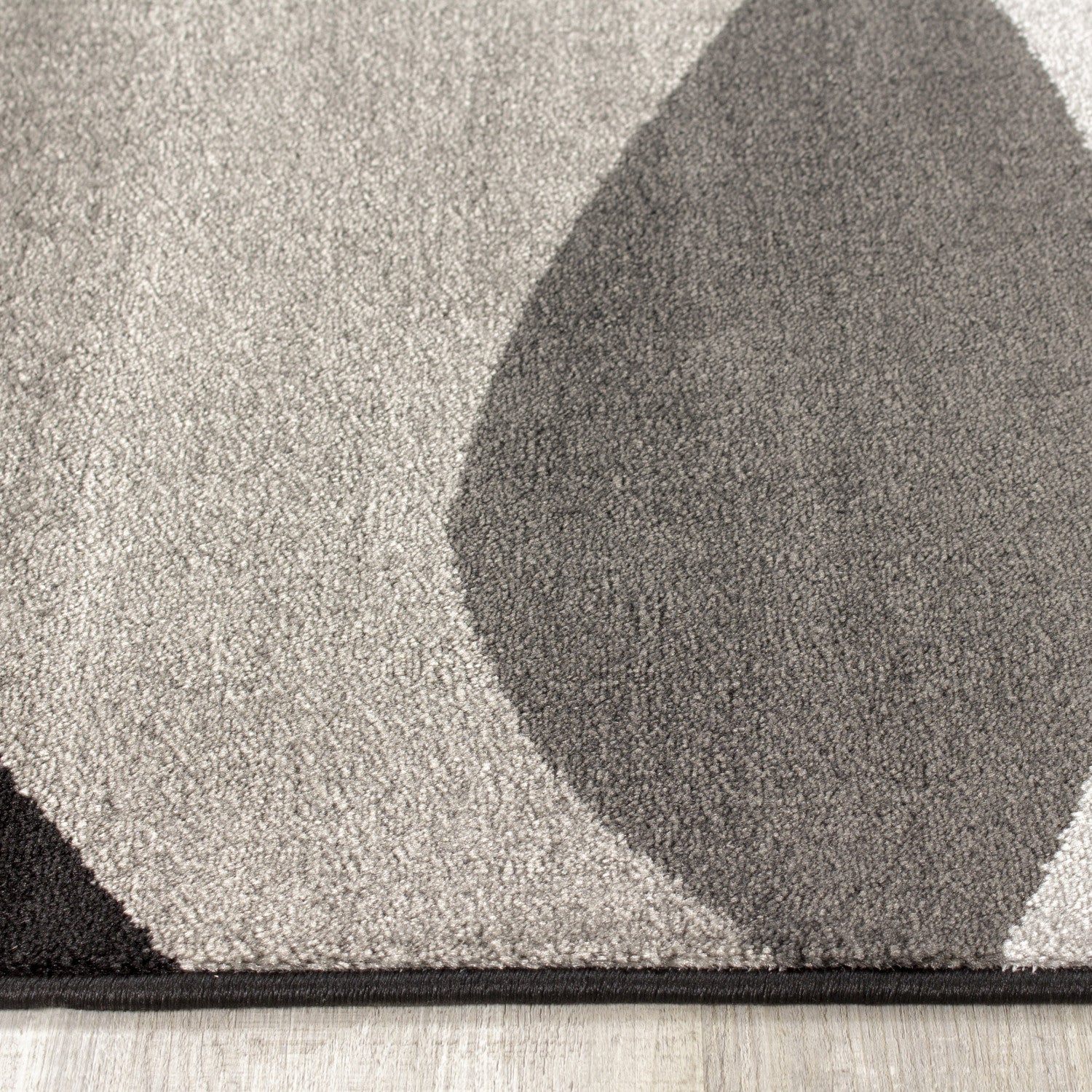 Paladin Drifts Area Rug - 7' X 10' - Black Grey - Image 8