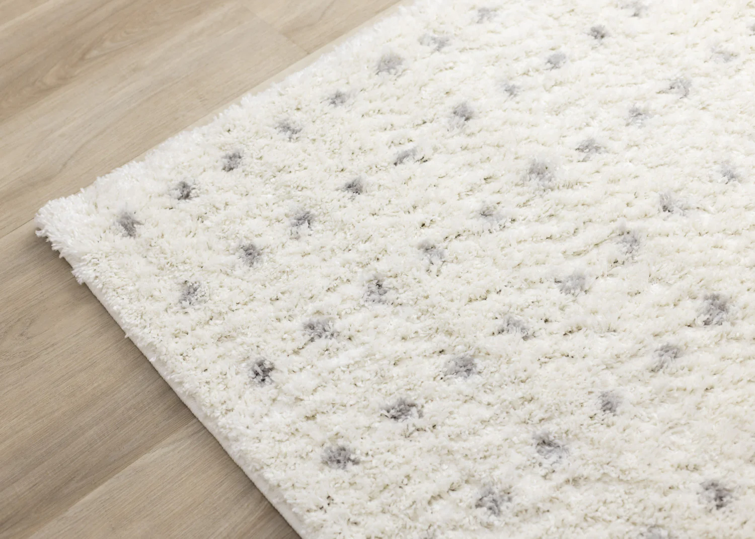 Palmer Casual Contemporary Speckled Area Rug - 7' X 10' - White/Grey - Image 12
