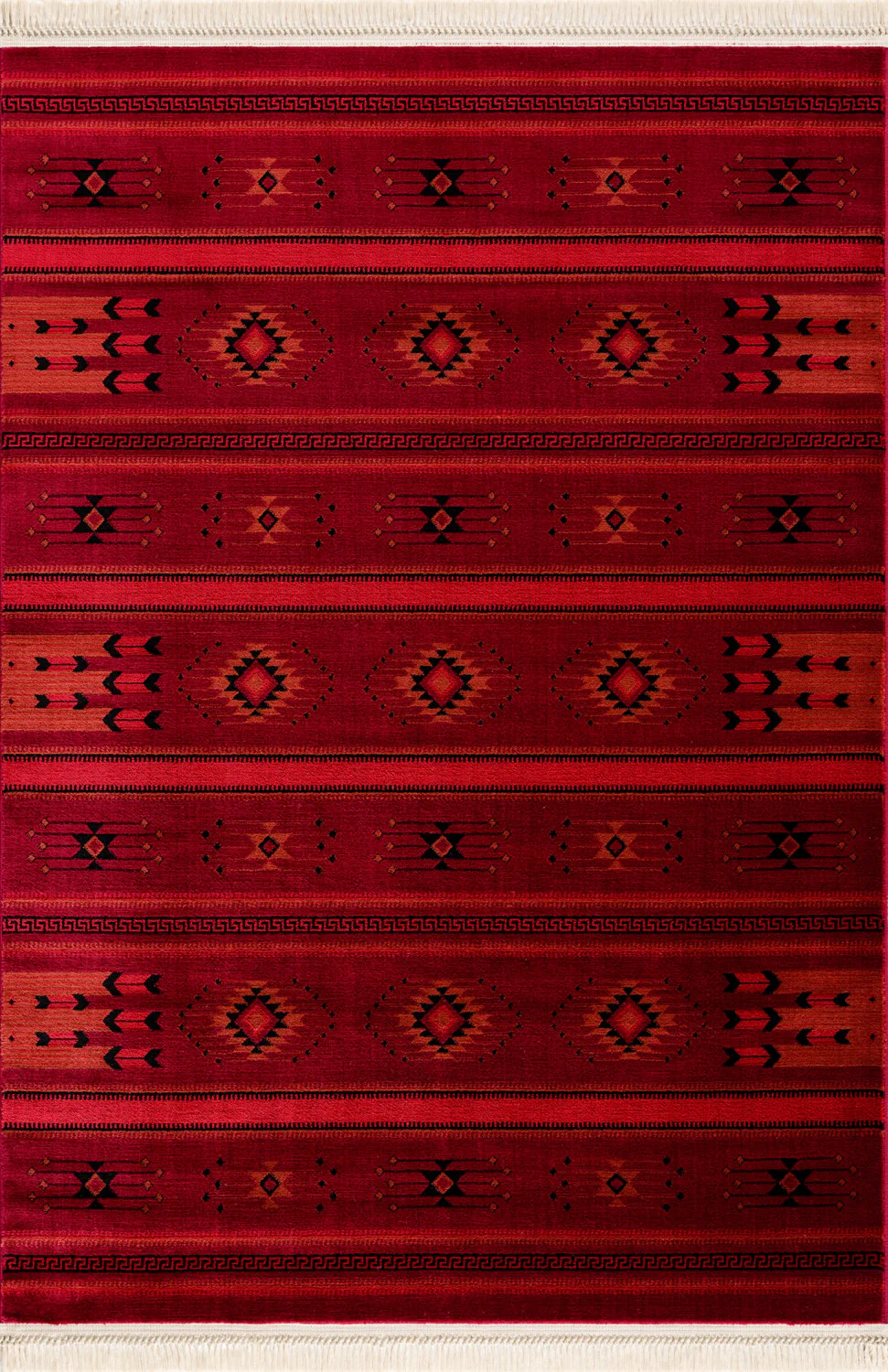 Persia Vintage Rug - 7' x 10' - Red