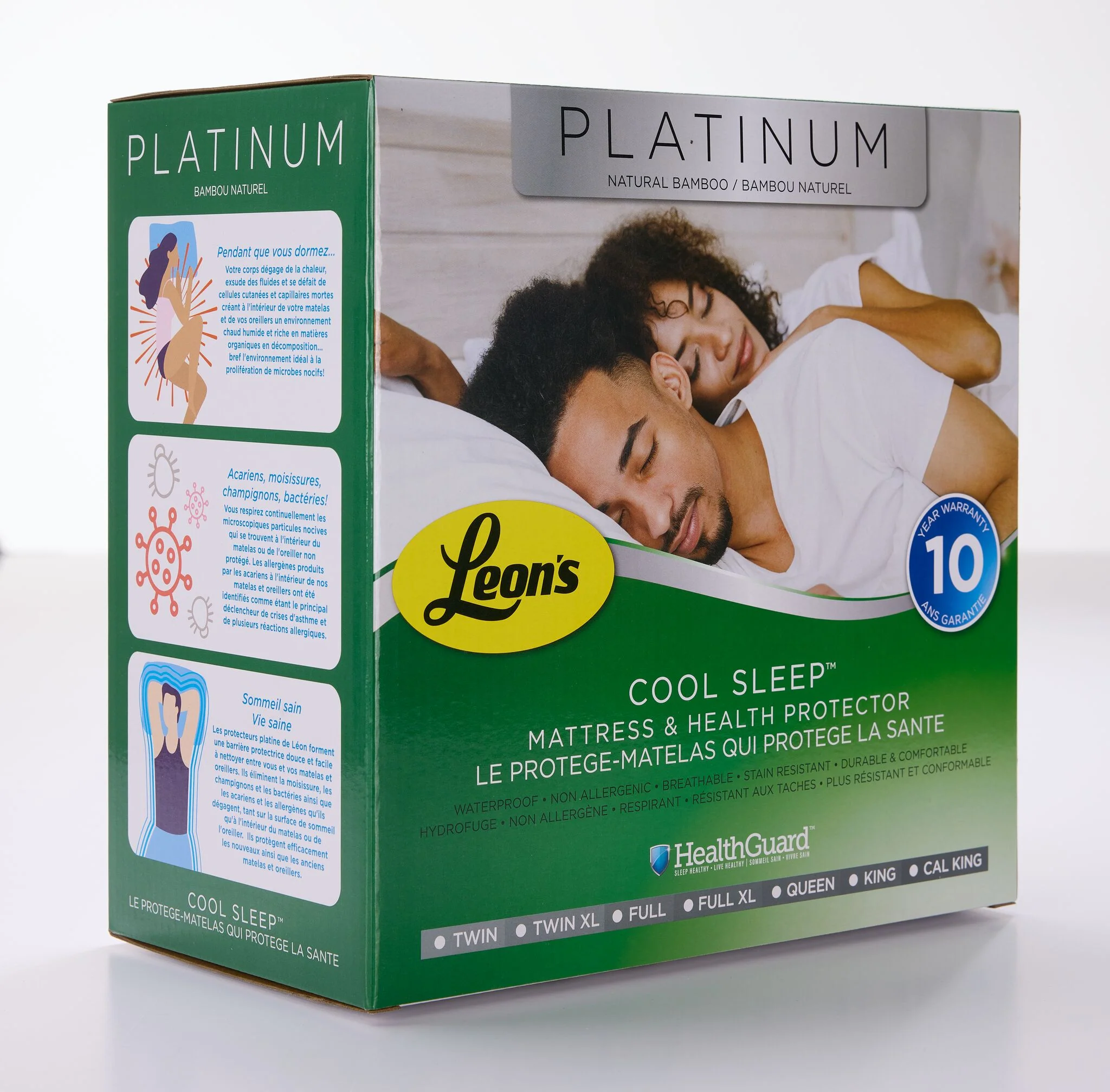 Platinum Full Mattress Health Guard - Bamboo - Image 3