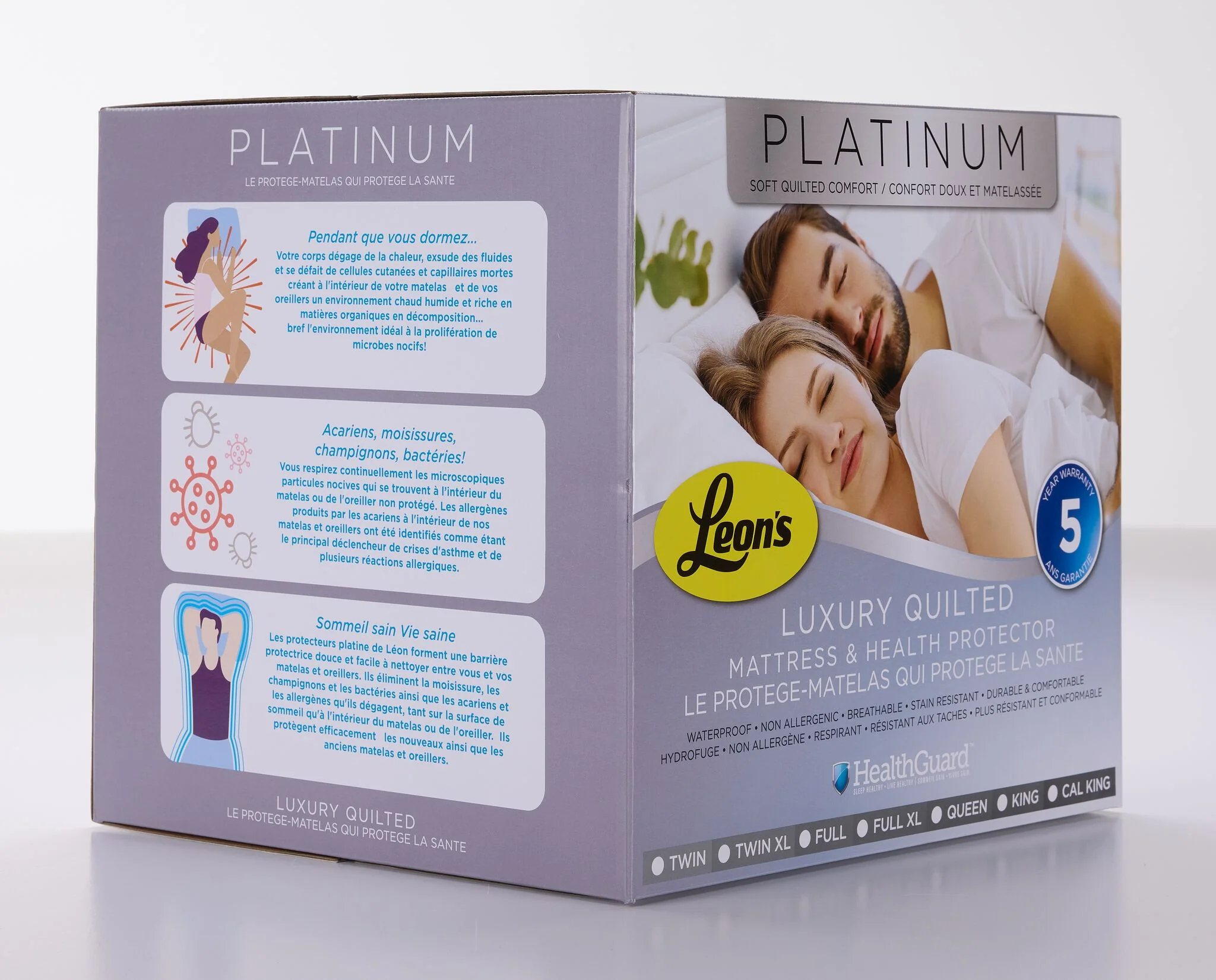Platinum Plus King Mattress Protector - Image 3