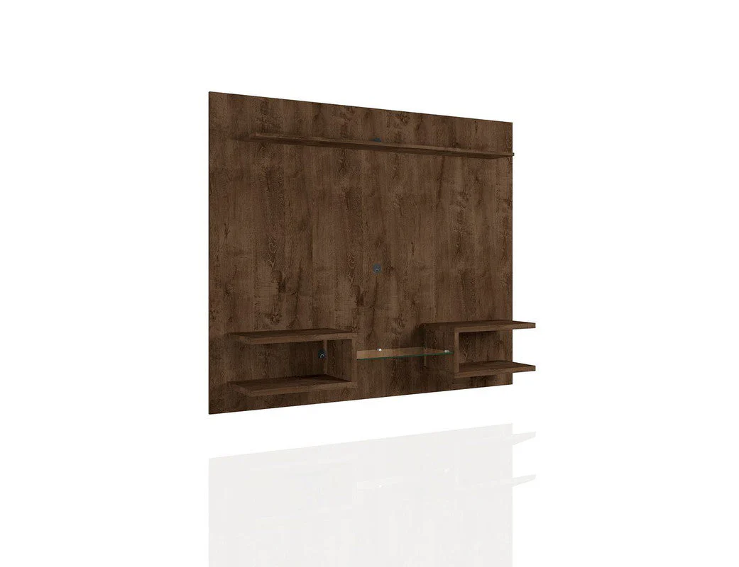 Shimla 64" Floating Entertainment Centre - Rustic Brown - Image 4