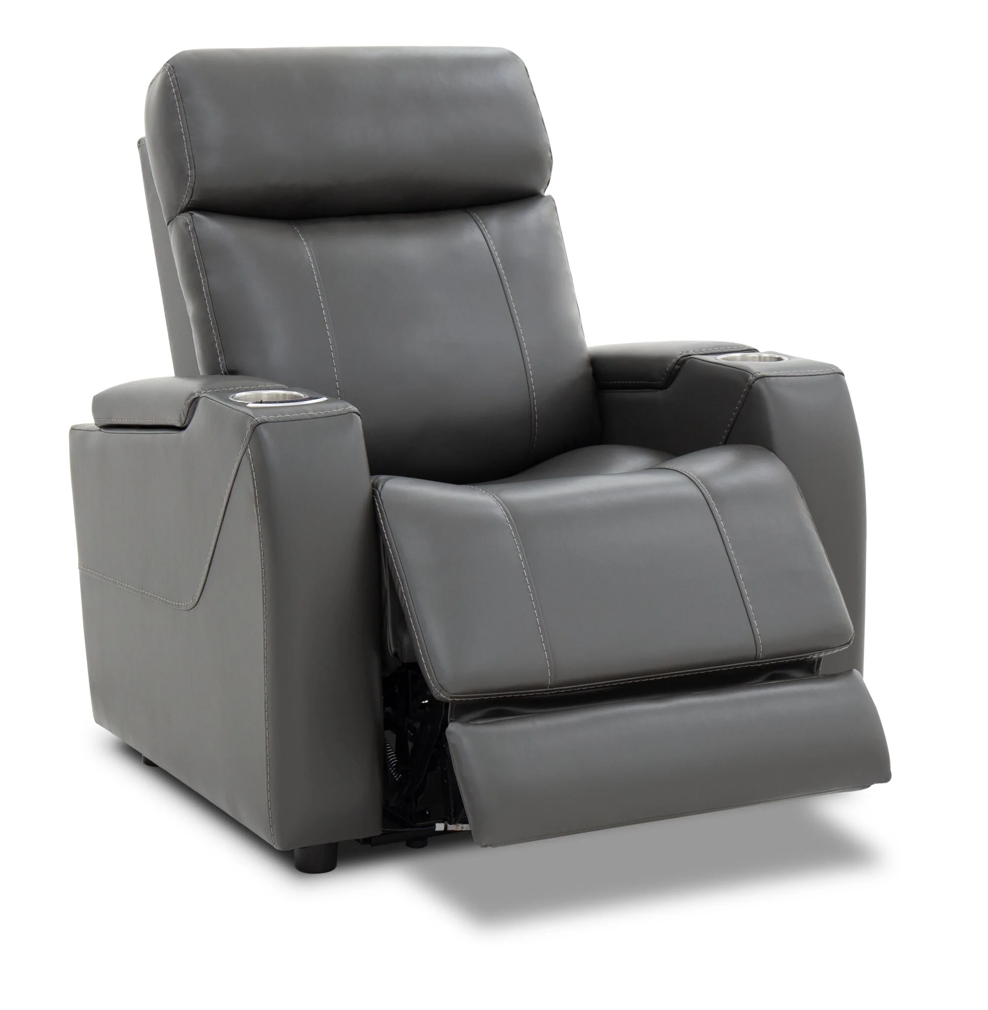 Quantum Power Recliner - Charcoal - Image 2