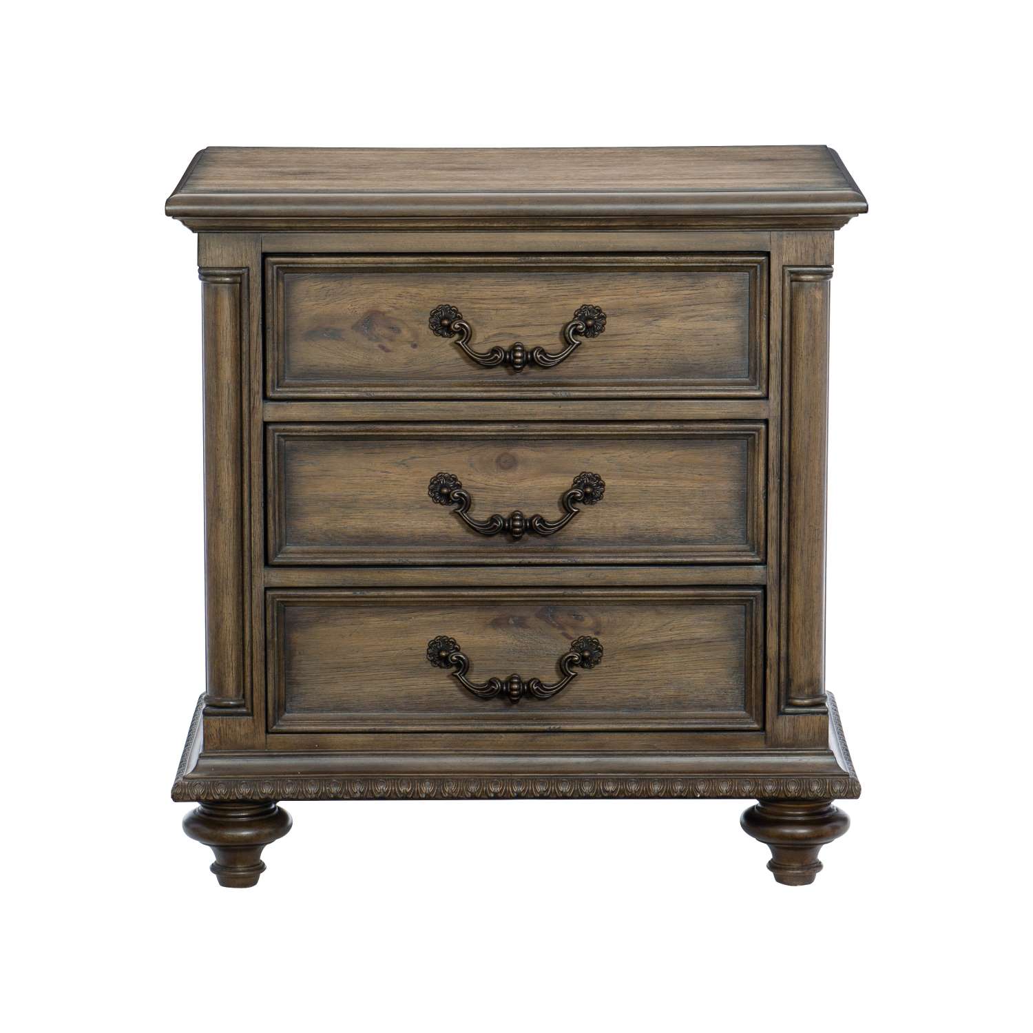 Rachelle Night Table - Pecan - Image 3