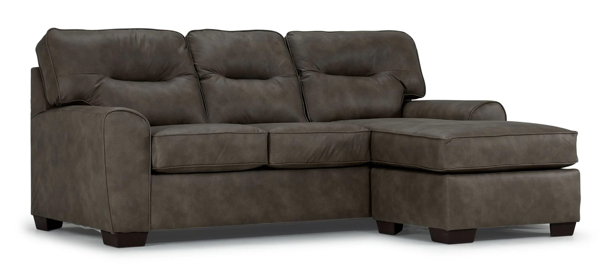 Renzo Chaise Sofa - Pebble - Image 3