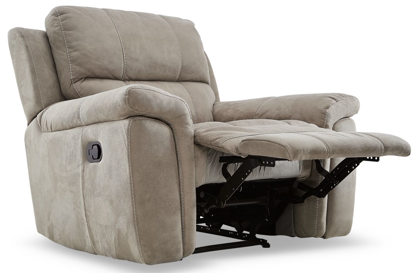 Roarke Recliner - Silver Grey - Image 3