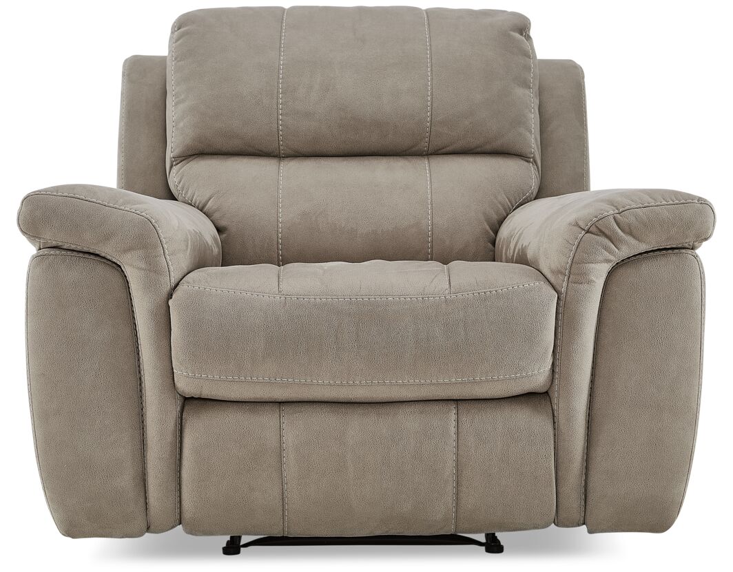 Roarke Recliner - Silver Grey - Image 4