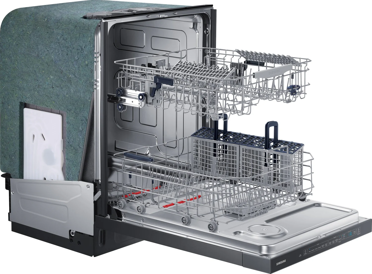 Samsung Black Stainless Steel 24" Dishwasher - DW80K5050UG/AC - Image 8