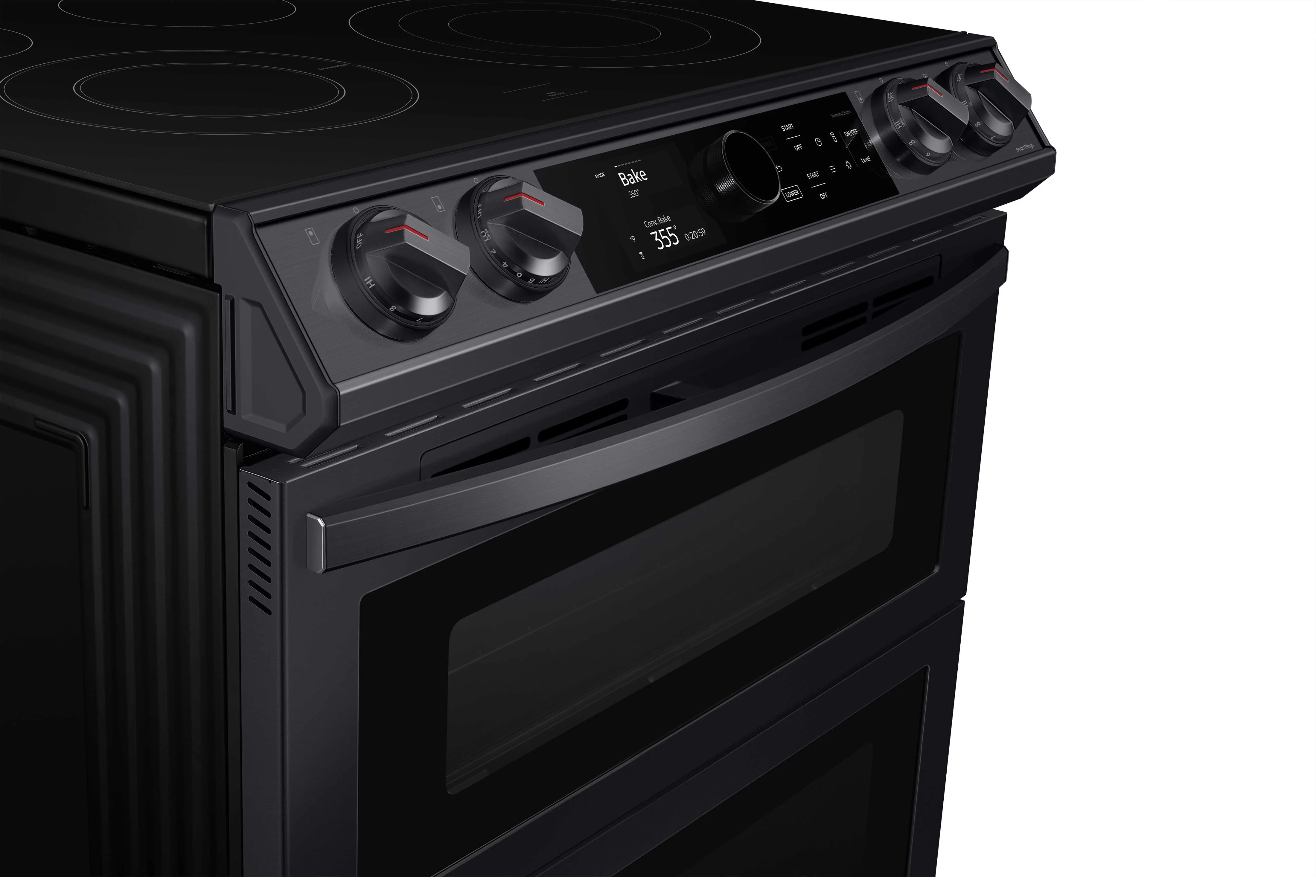 Samsung Black Stainless Steel Electric Range with Flex Duo and Air Fry (6.3 Cu.Ft) - NE63T8751SG/AC - Image 13