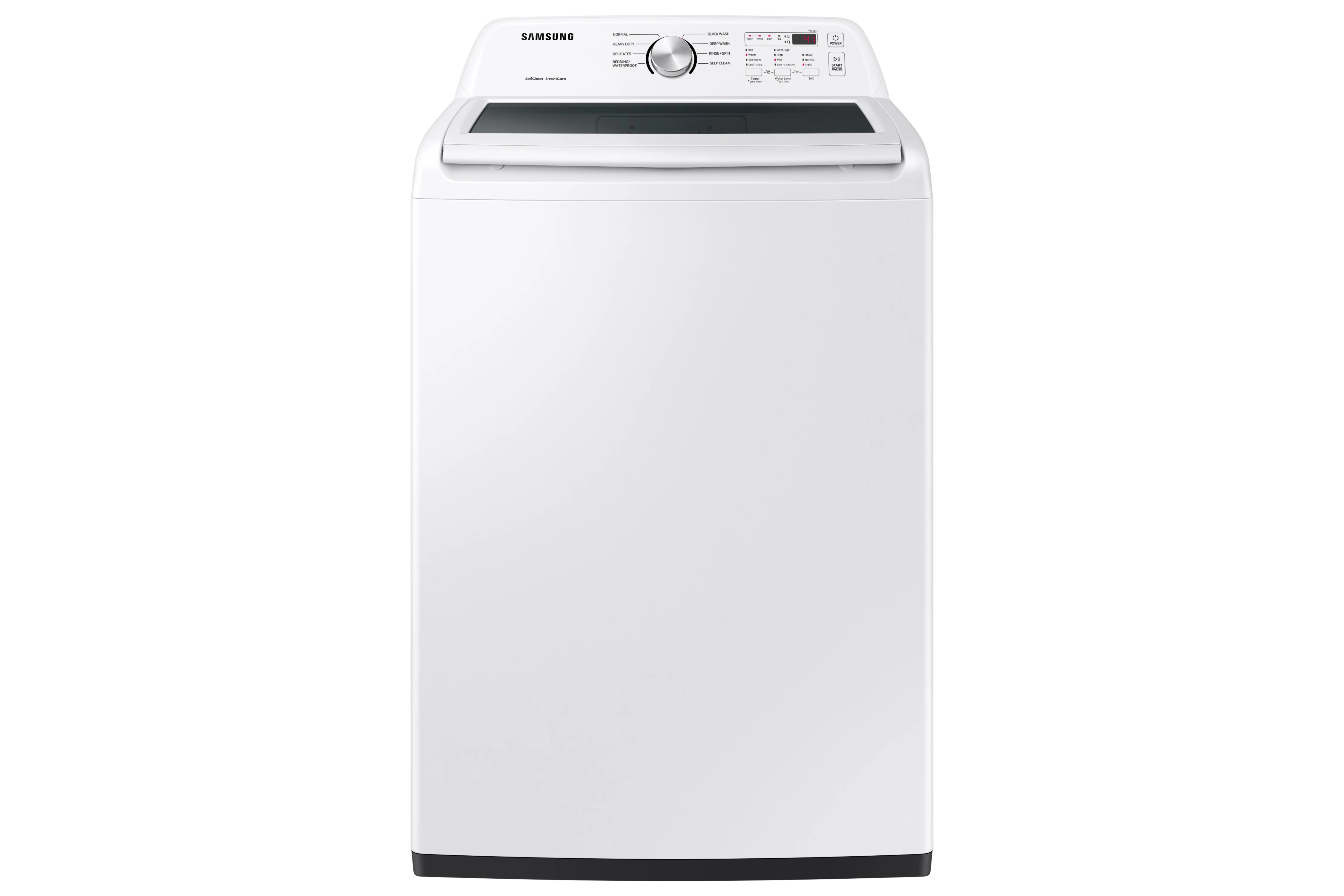 Samsung White Top Load Washer with ActiveWave Agitator (5.0 Cu.Ft) - WA44A3205AW/A4 - Image 3