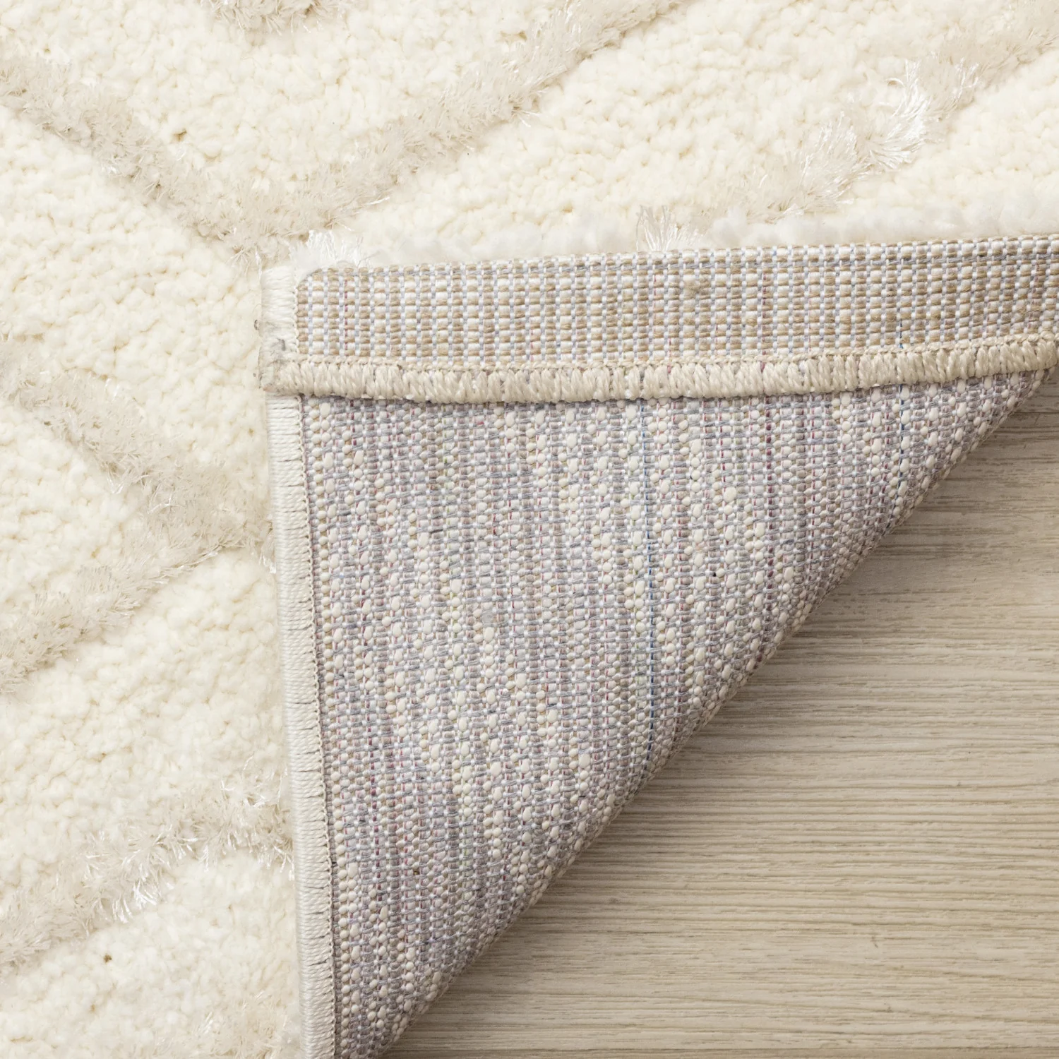 Sasha Soft Diamonds Area Rug - 7' X 10' - Cream - Image 11