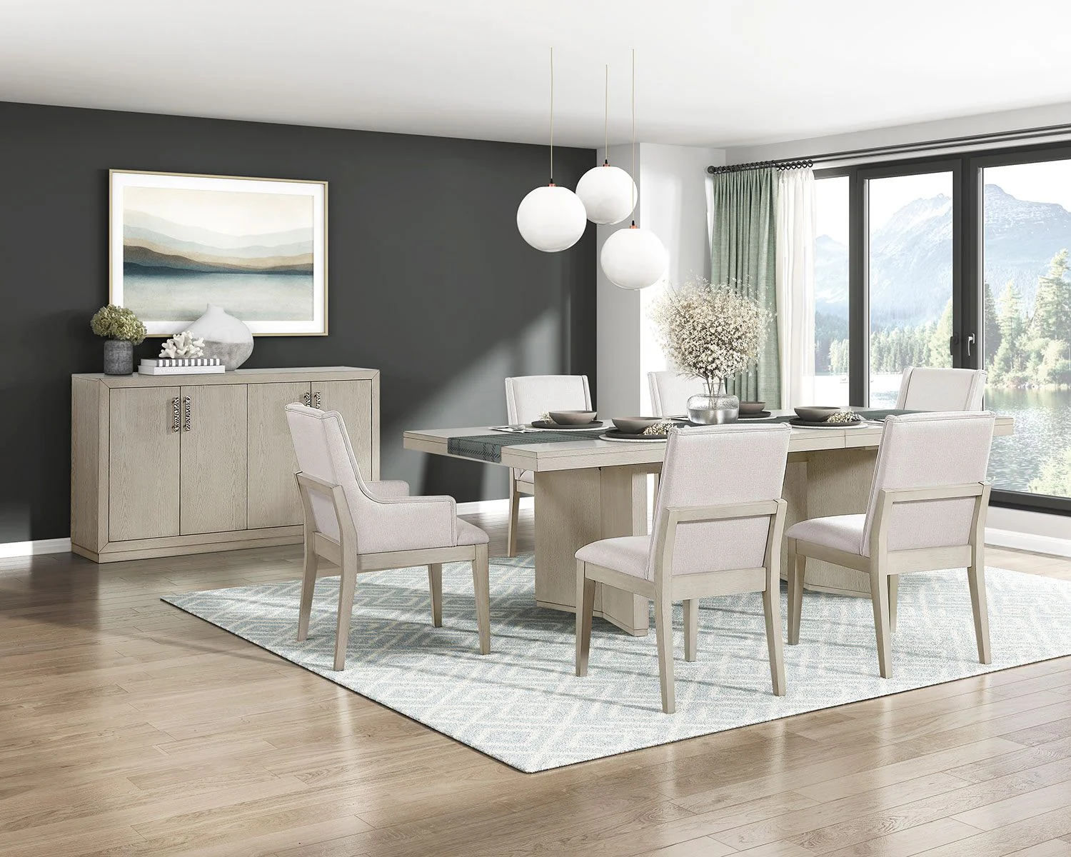 Savona Extendable Dining Table - Antique White - Image 3
