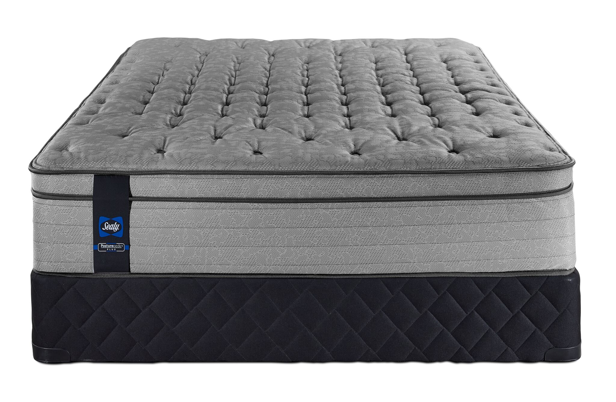 Sealy Posturepedic® Plus Sterling Artemis Euro Top Luxury Firm Twin XL Mattress and Boxspring Set - Image 2