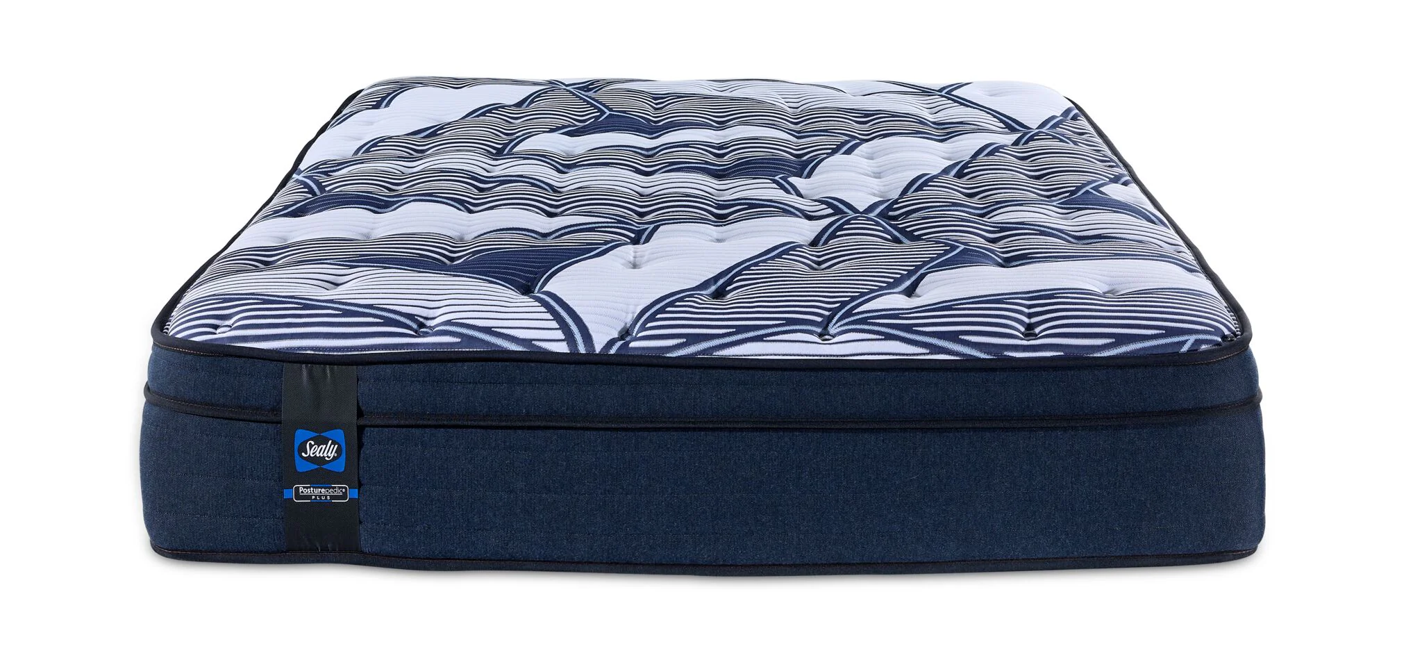 Sealy Posturepedic® Plus Sterling - Hugo II Medium Eurotop Queen Mattress - Image 2