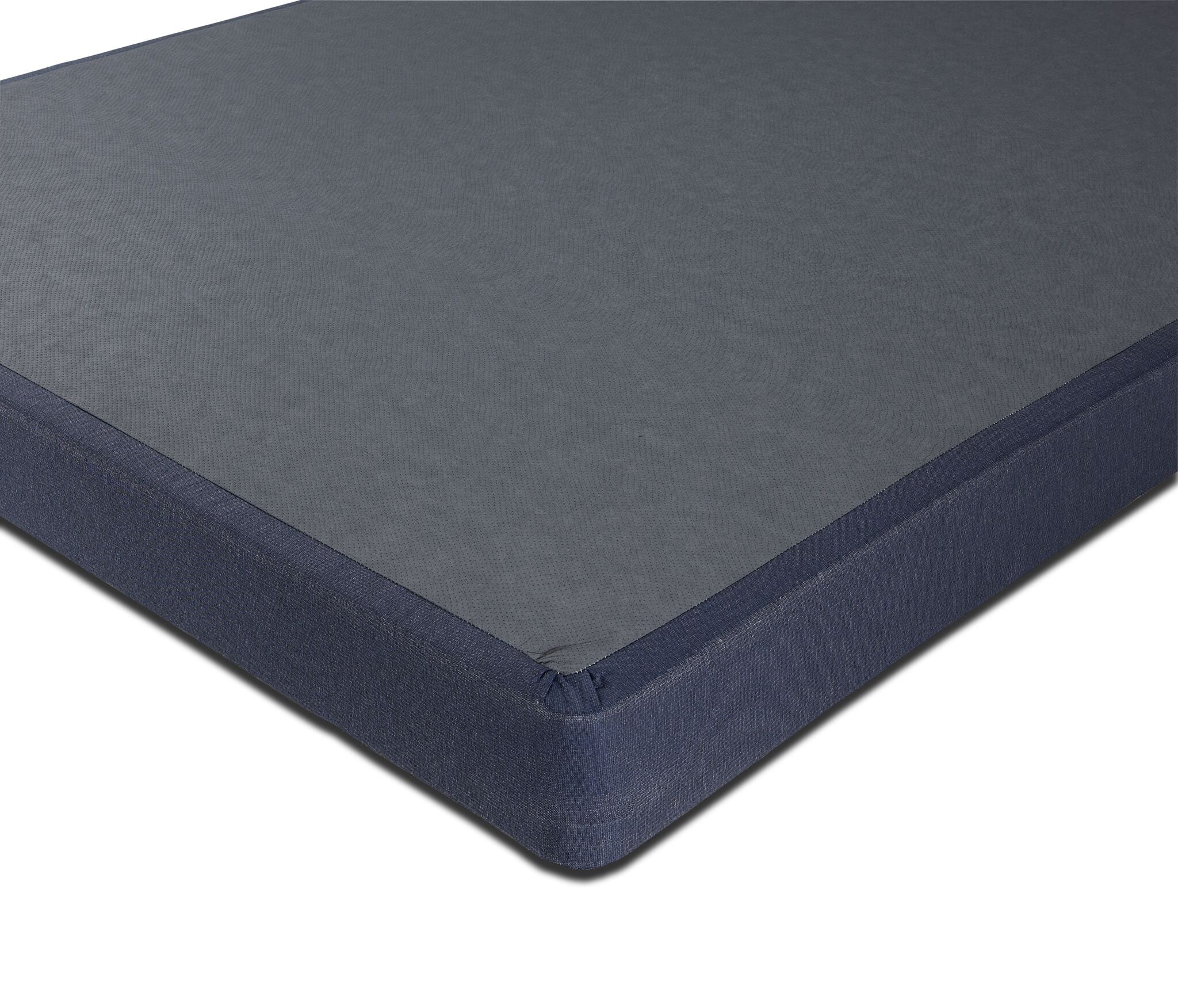 Serta Blue Full Low Profile Boxspring - Image 3