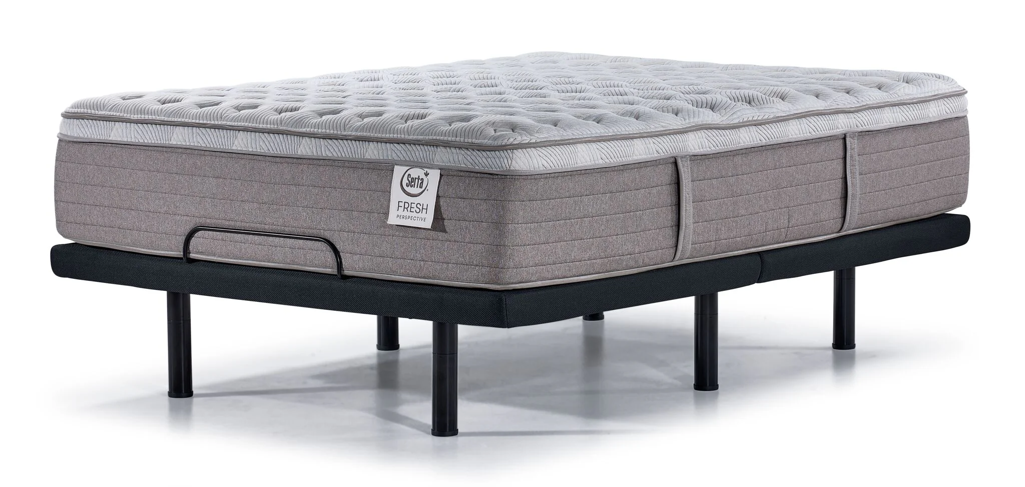 Serta Fresh Perspective Medium Twin XL Mattress and L2 Motion Pro Adjustable Base - Image 2