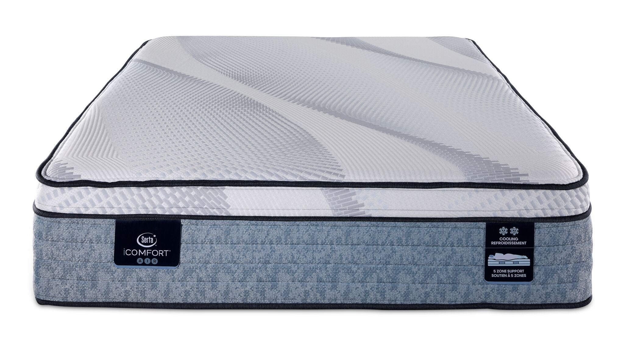 Serta iComfort® AIR 4 Plush Euro 14" Twin XL Mattress - Image 2