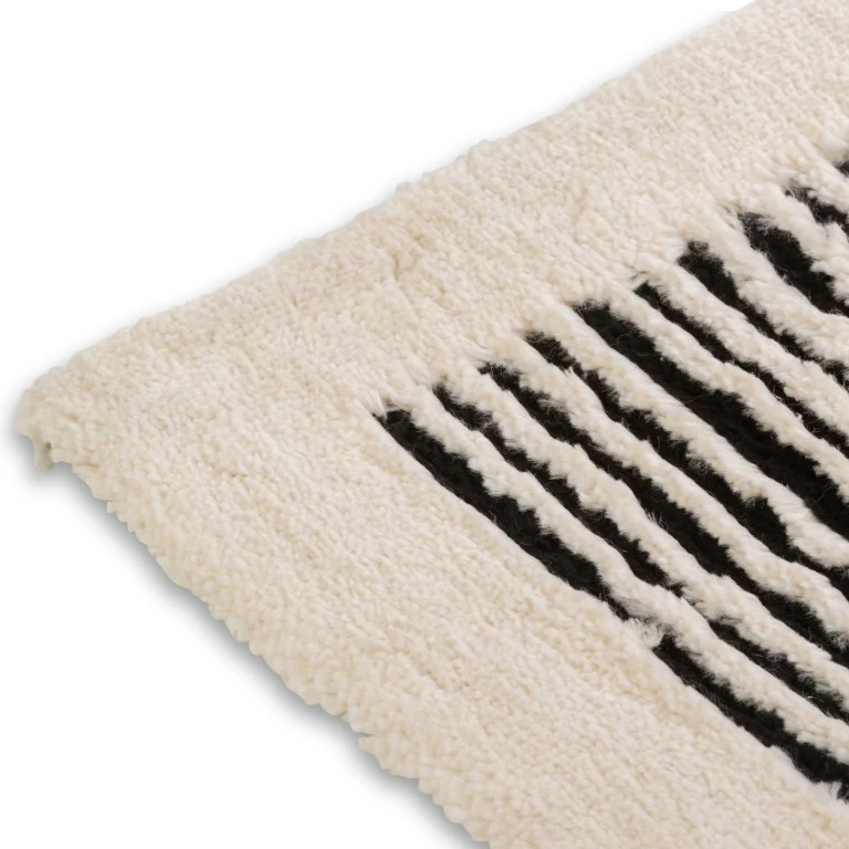 Sherpa Shapes Rug - 5' x 7' - White - Image 3