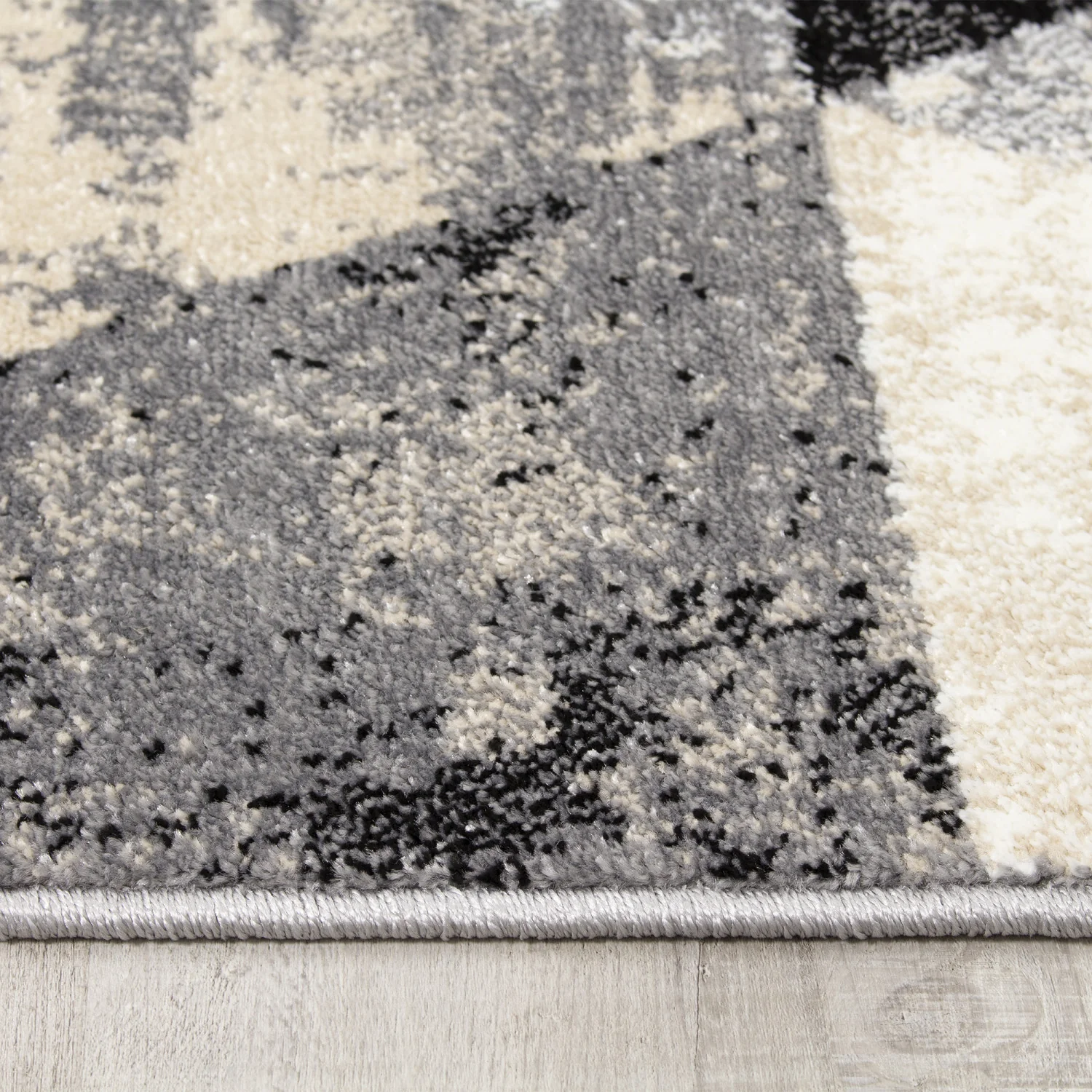 Siecle Triangle Shapes Area Rug - 3' X 5' - Cream/Beige - Image 8