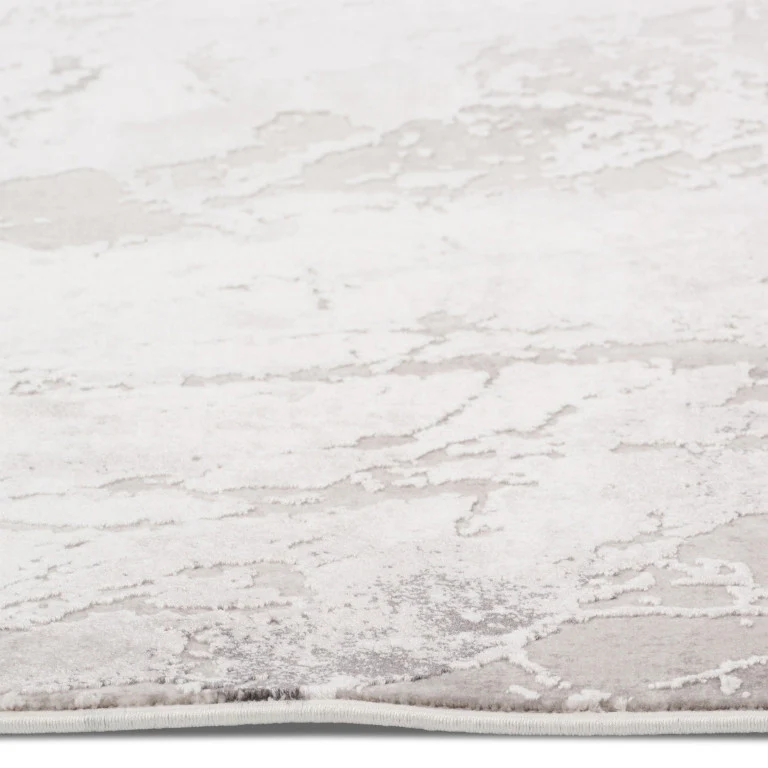 Skadi Marble Rug - 9' x 12' - Grey/Beige - Image 5