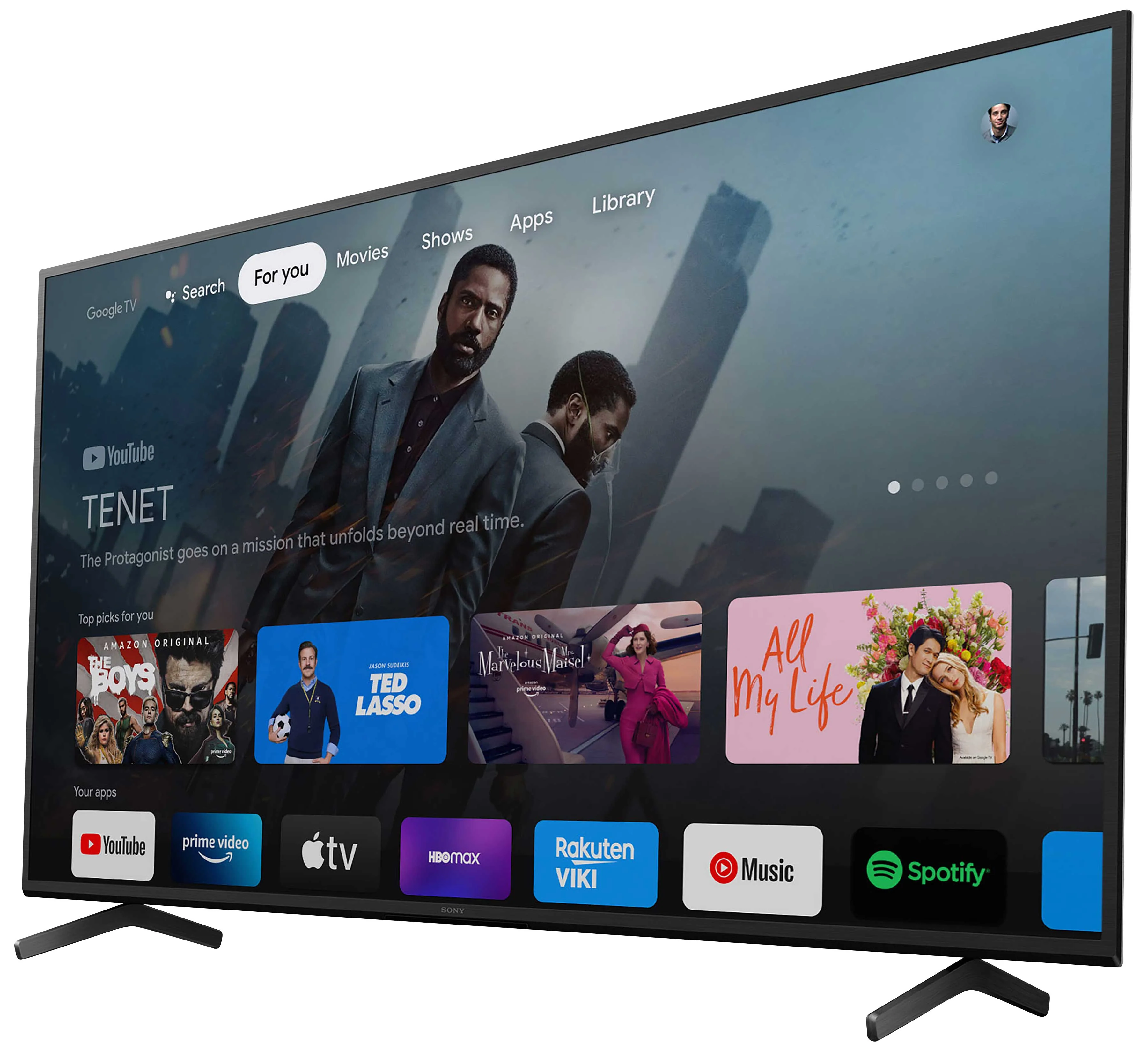 SONY 55" 4K HDR LED Google TV - KD55X75K - Image 4