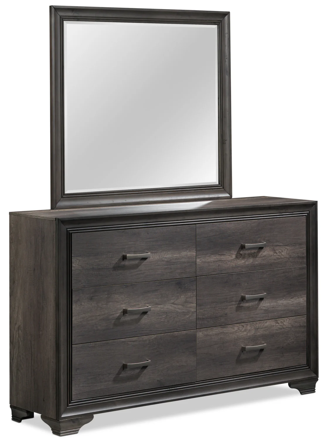 Sophie 6-Piece Queen Bedroom Package - Weathered Grey - Image 4